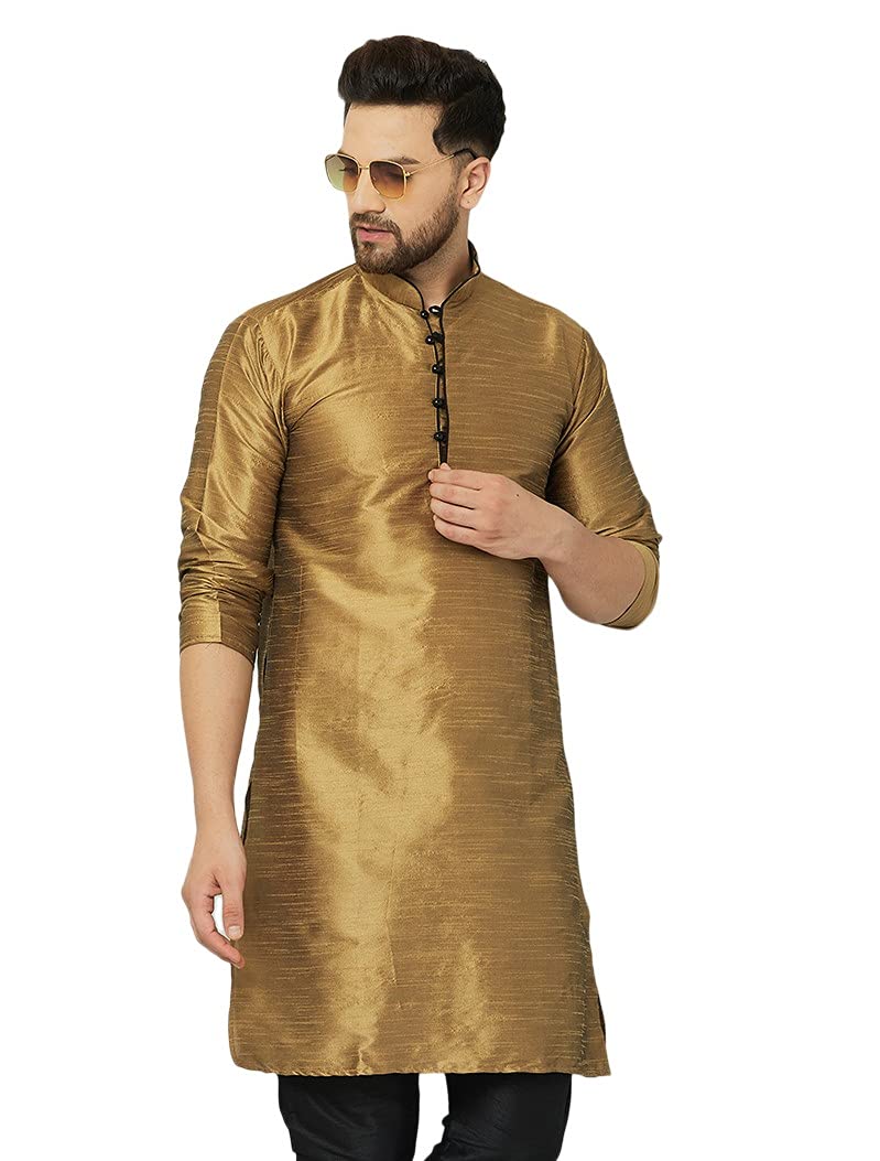 ABH LIFESTYLE Men's Silk Long Kurta only.