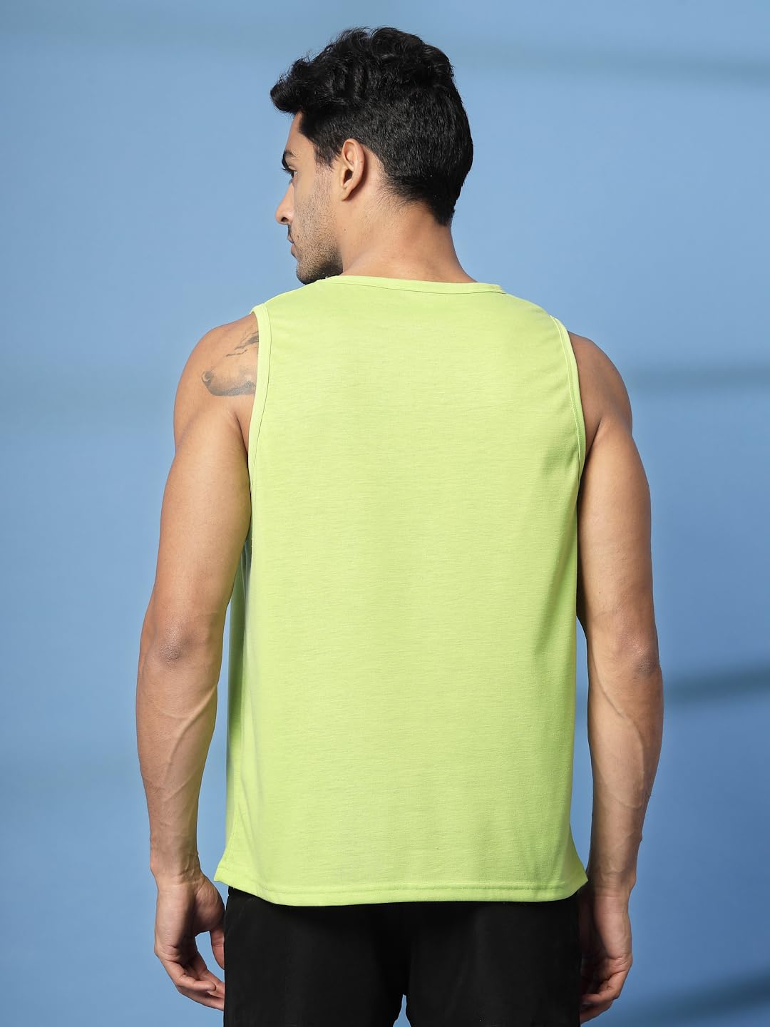 CHKOKKO Tank Tops Sleeveless T-Shirt for Men Cotton