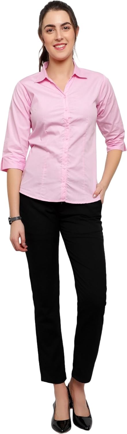 GEHU GARMENTS Women Solid Shirt for Office