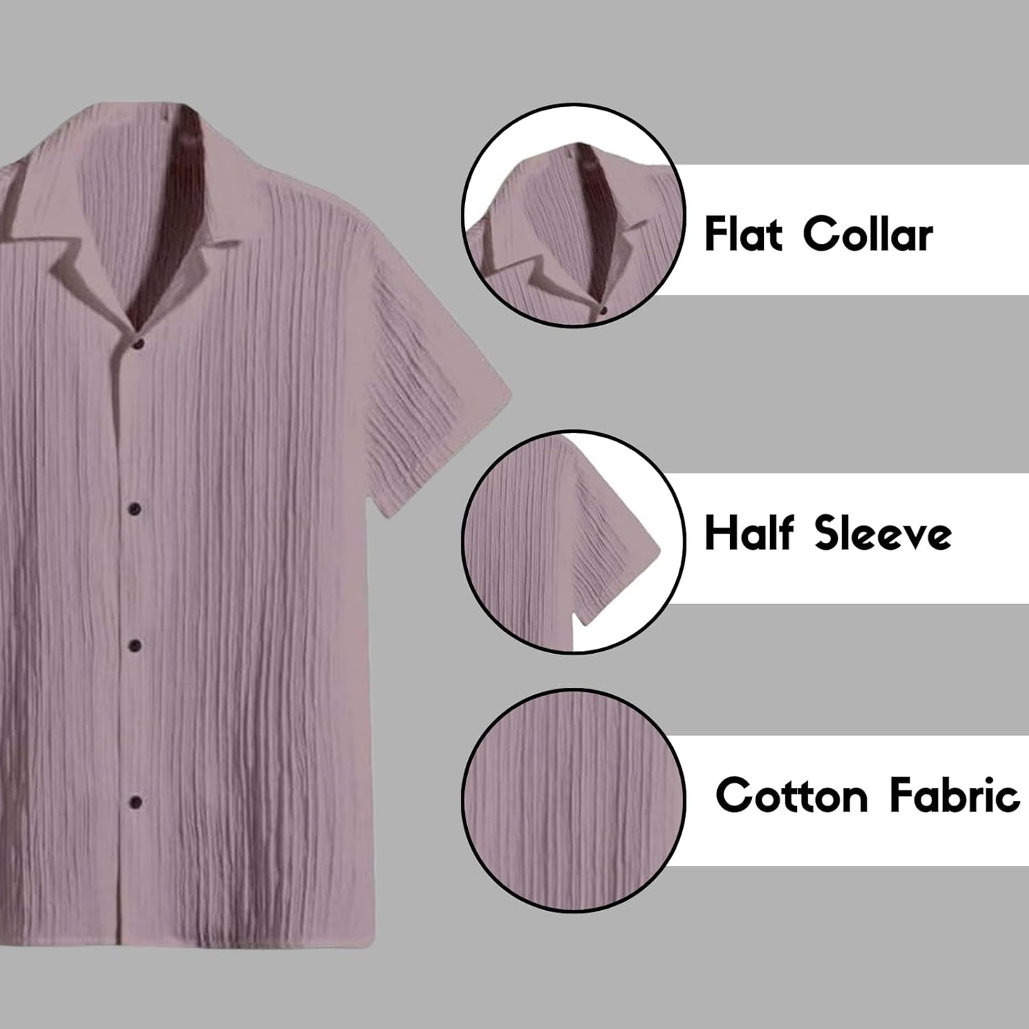Vikita Enterprise Cotton Stylish Boys Shirts Regular Fit