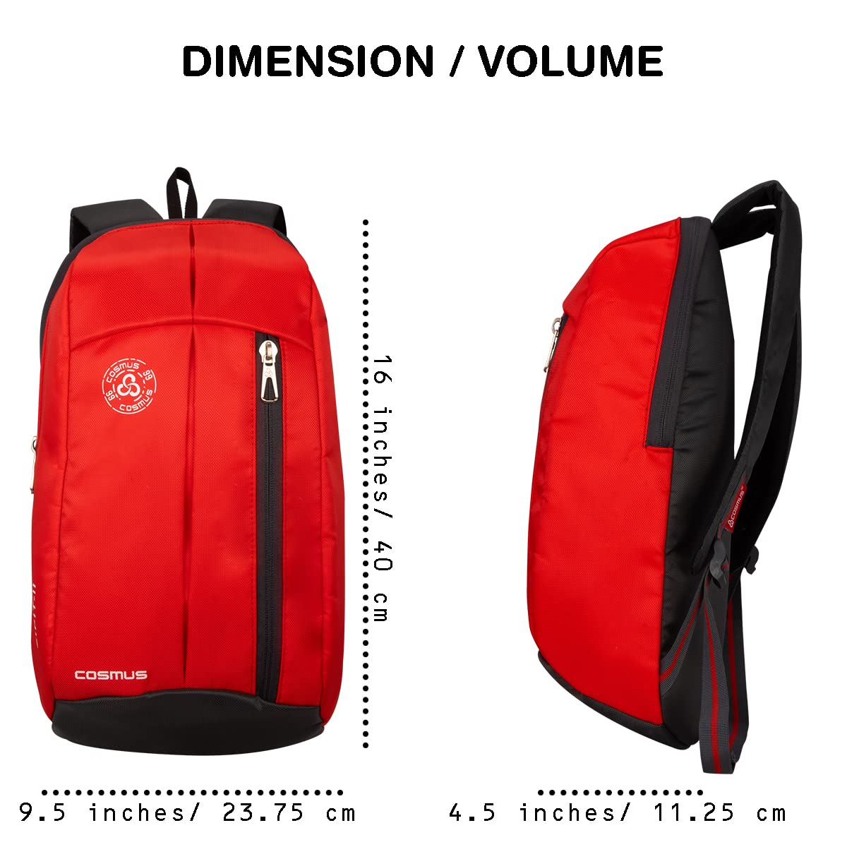 Cosmus Zipit Small Outdoor Mini Backpack 12 L - alphahostel.in