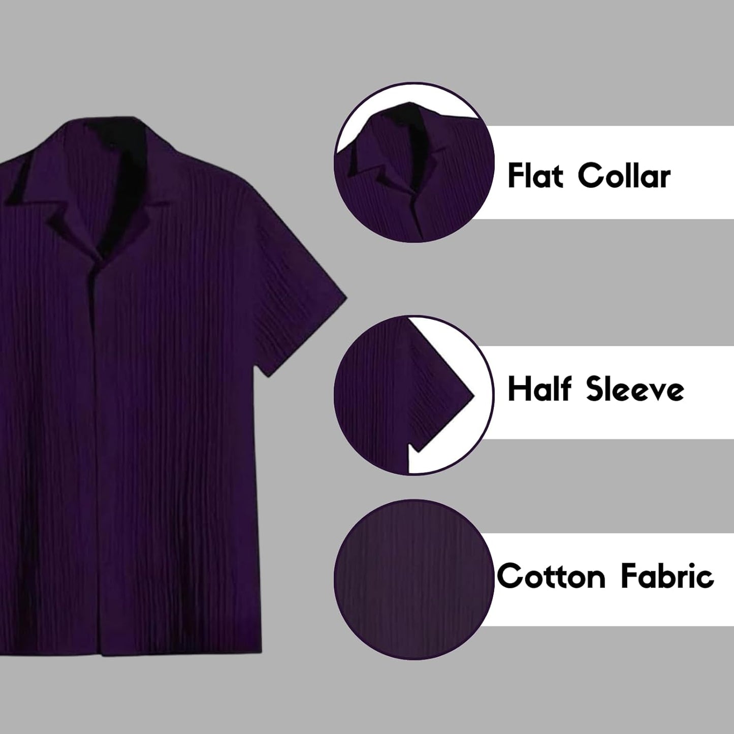 Vikita Enterprise Cotton Stylish Boys Shirts Regular Fit