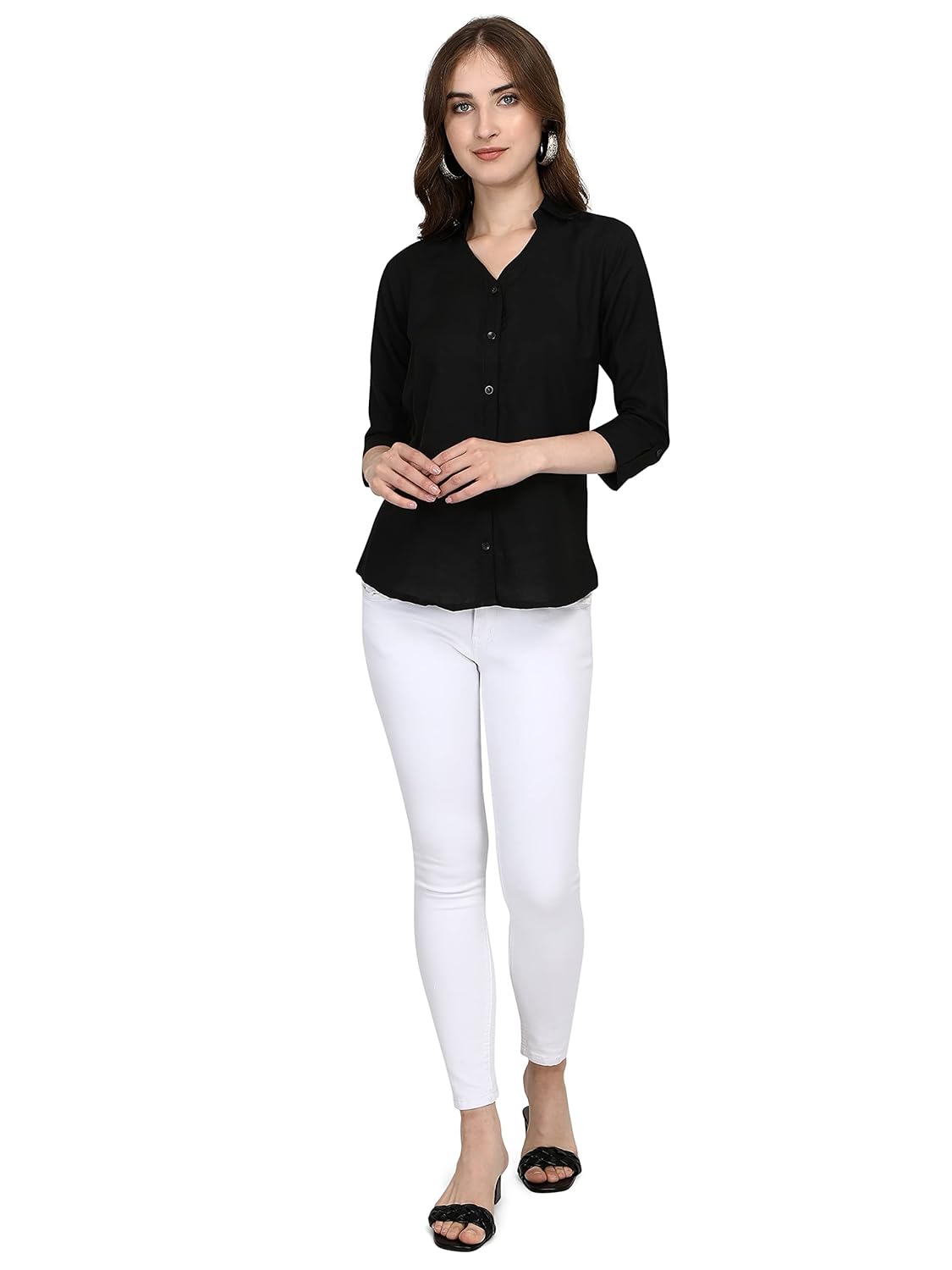 Leriya Fashion Women's Summer Cotton Plain Tops
