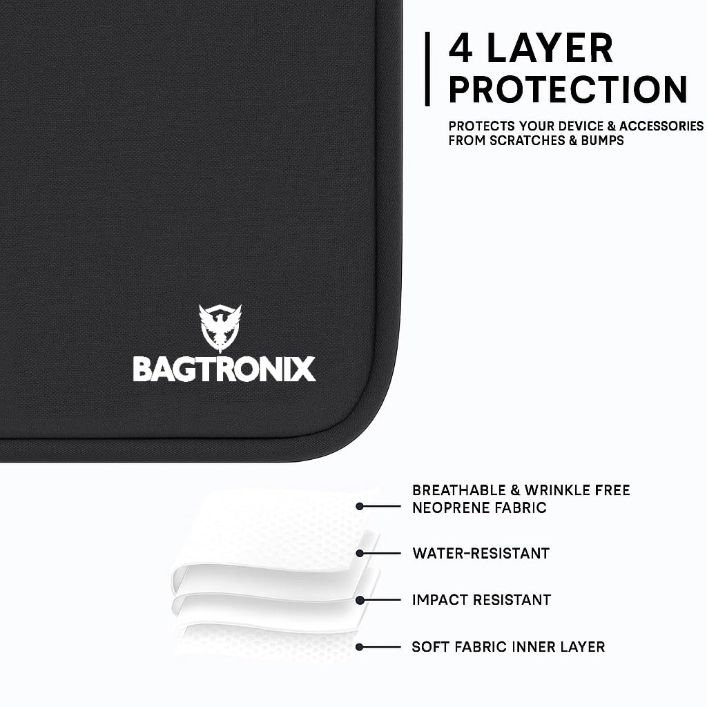Bagtronix® Drax Laptop Bag Sleeve Case