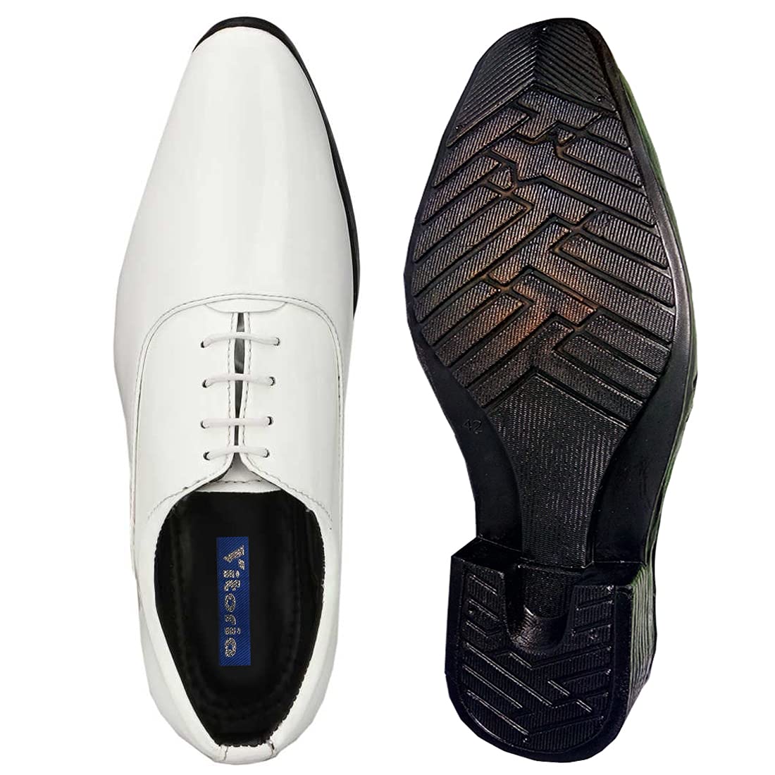 Vitoria Men's Synthetic Leather Lace-Up Formal Shoes - alphahostel.in