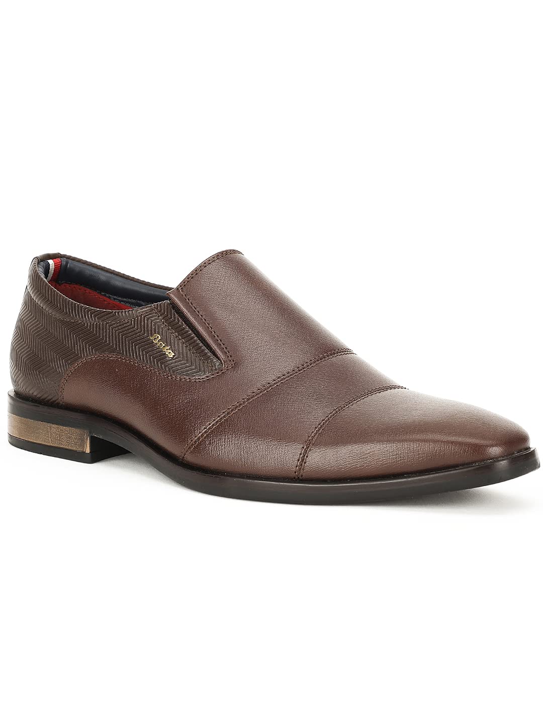 Bata Men Arturo Slip ON Formal Shoes, Brown - alphahostel.in