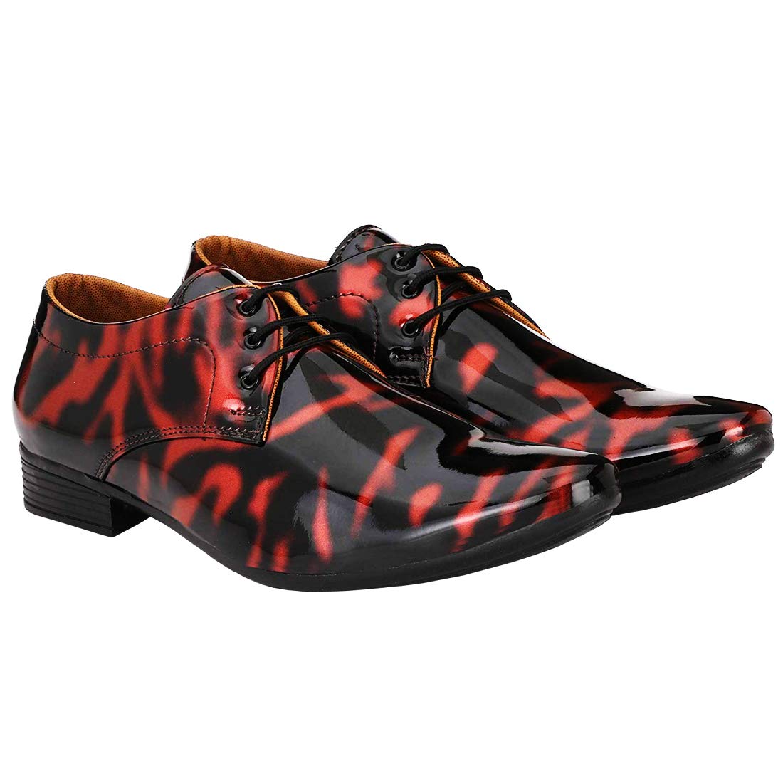 Vitoria Men's Synthetic Leather Lace-Up Formal Shoes - alphahostel.in