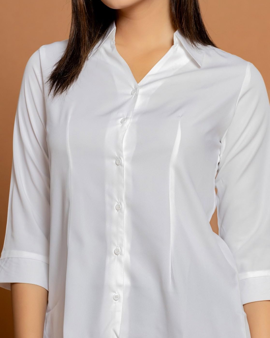 ETHIC GLANCE Women's Poly Viscose Regular Fit