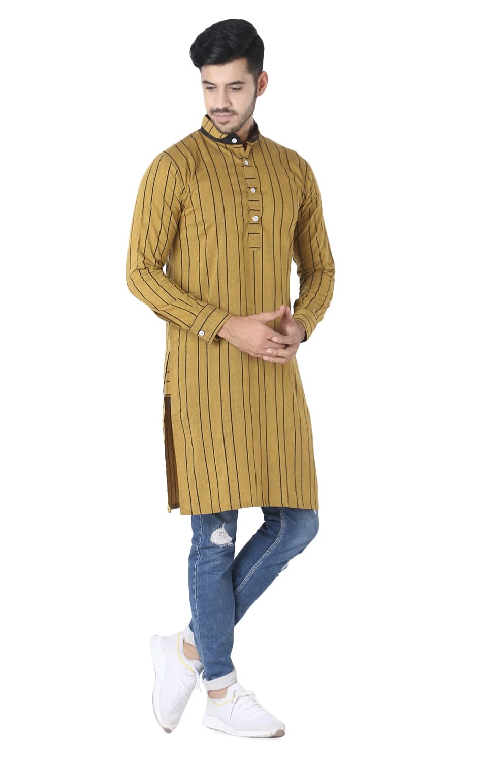 OM SAI LATEST CREATION Men's Cotton Regular Fashion