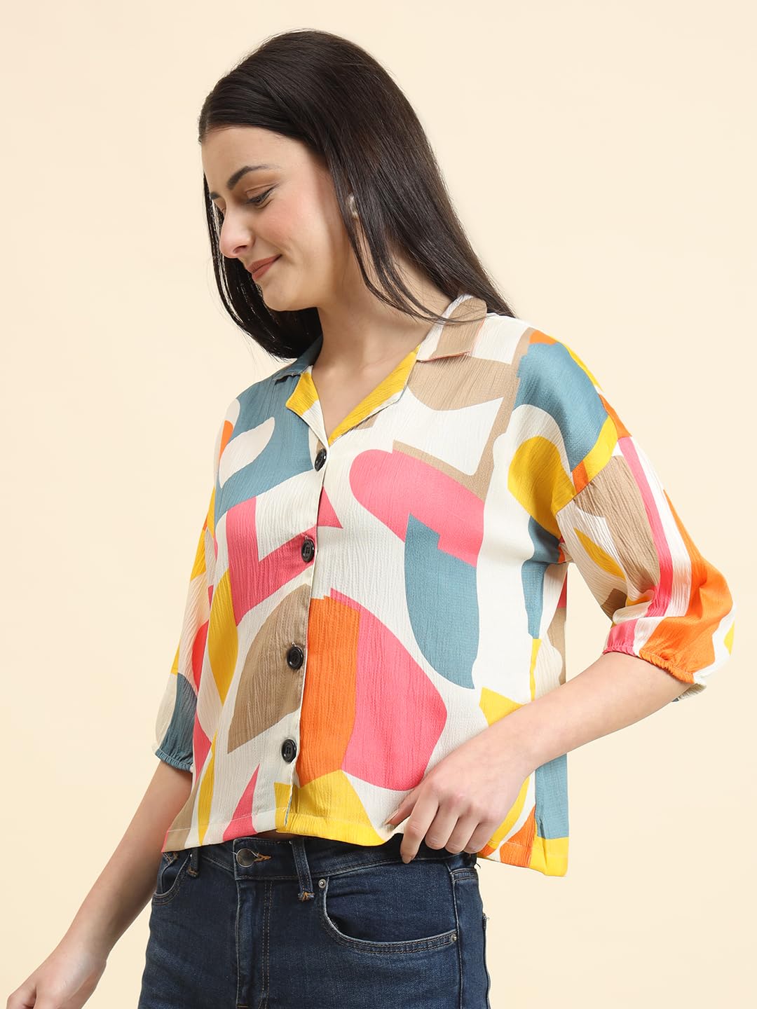 SOFISTY Women's Boxy Shirt | Cotton Bland