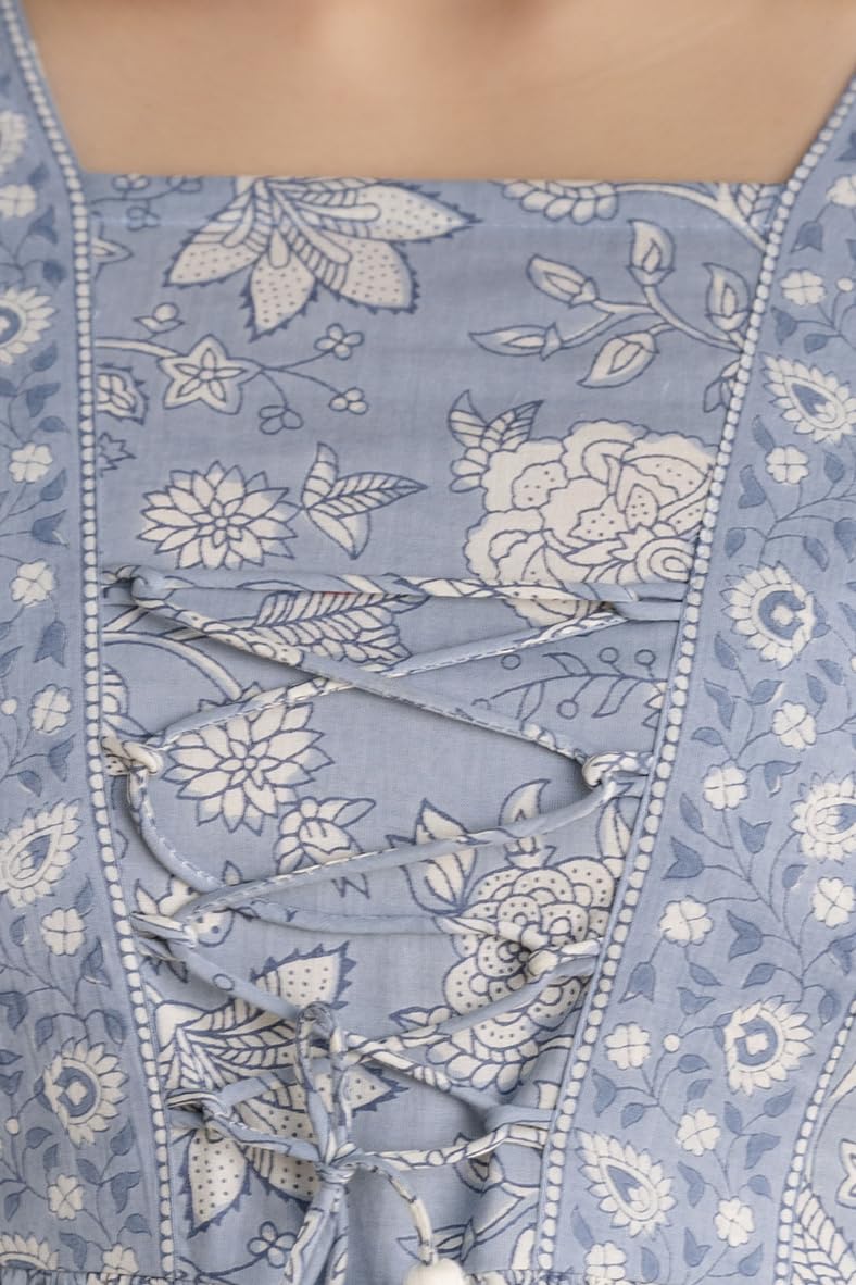 FASHION YANTRA Womens Printed Embroidery Top