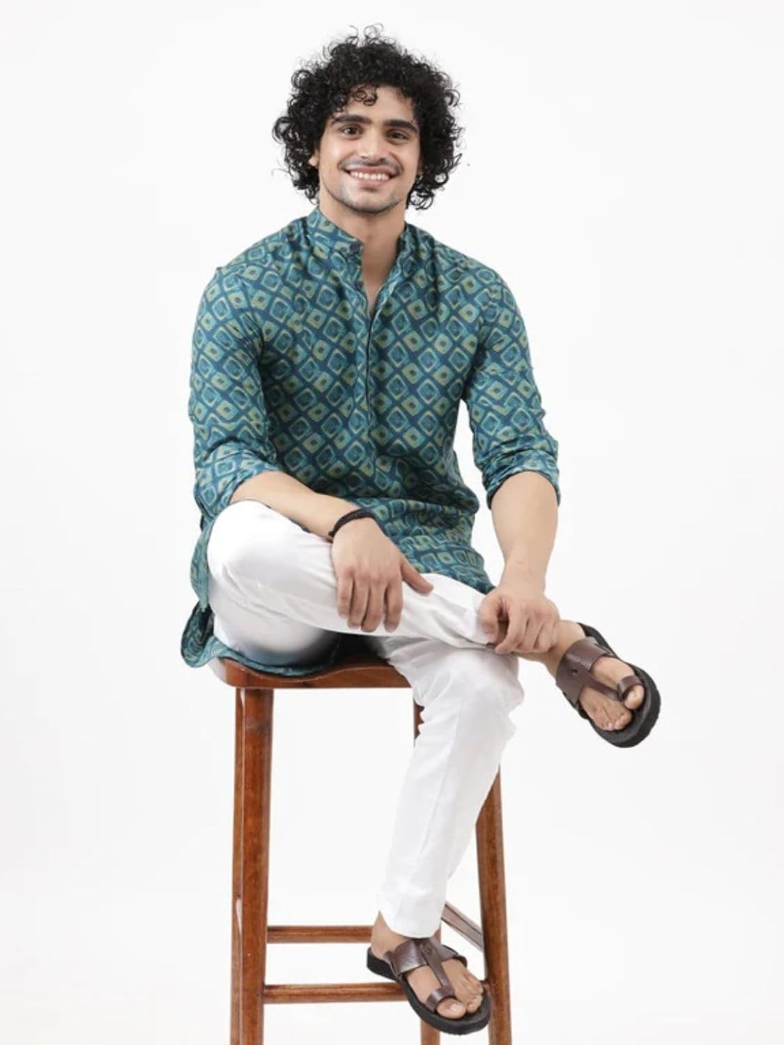 DHRUVI TRENDZ Rayon Kurta Set for Men | Men's Kurta