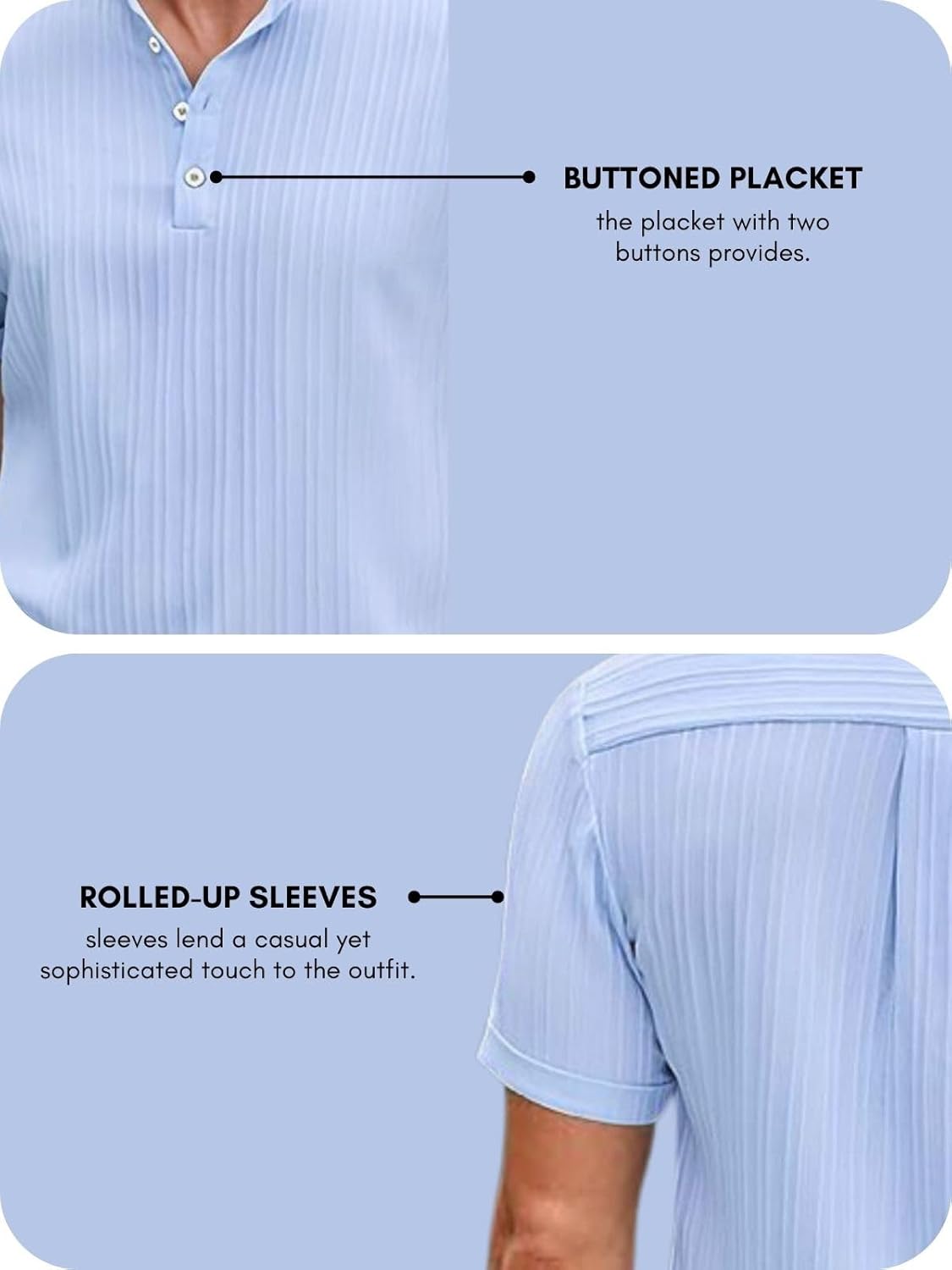 GRECIILOOKS Shirt for Men | Mens Casual Shirt