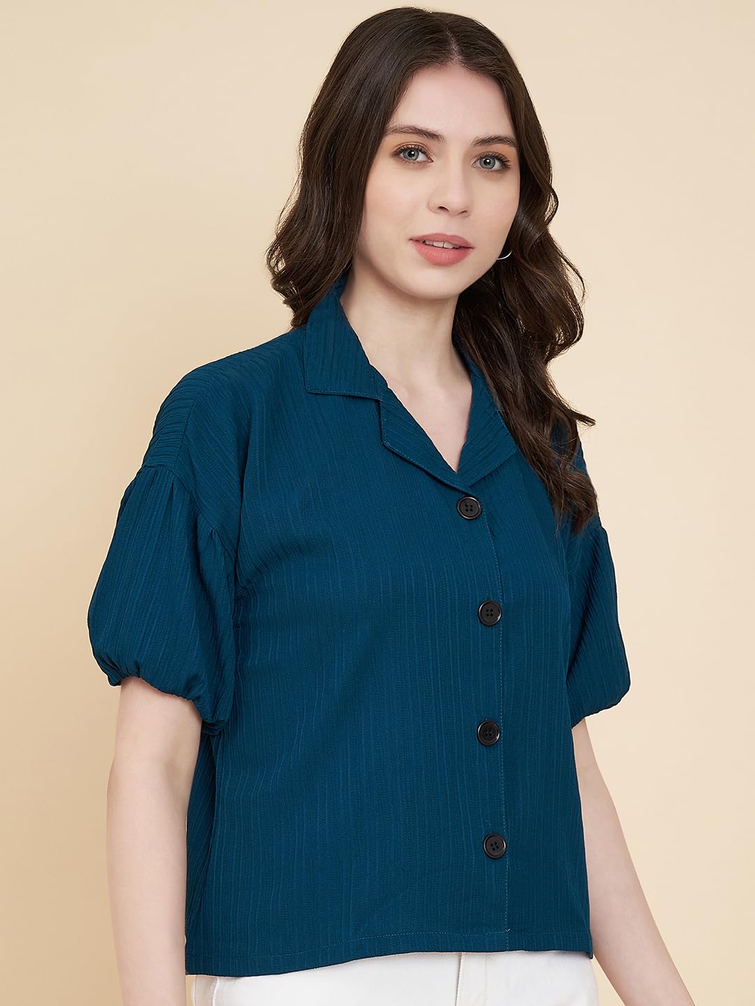 VAIRAGEE Women Cotton Blend Striped Pattern