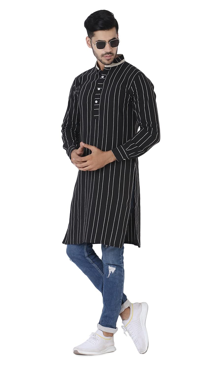 OM SAI LATEST CREATION Men's Cotton Regular Fashion