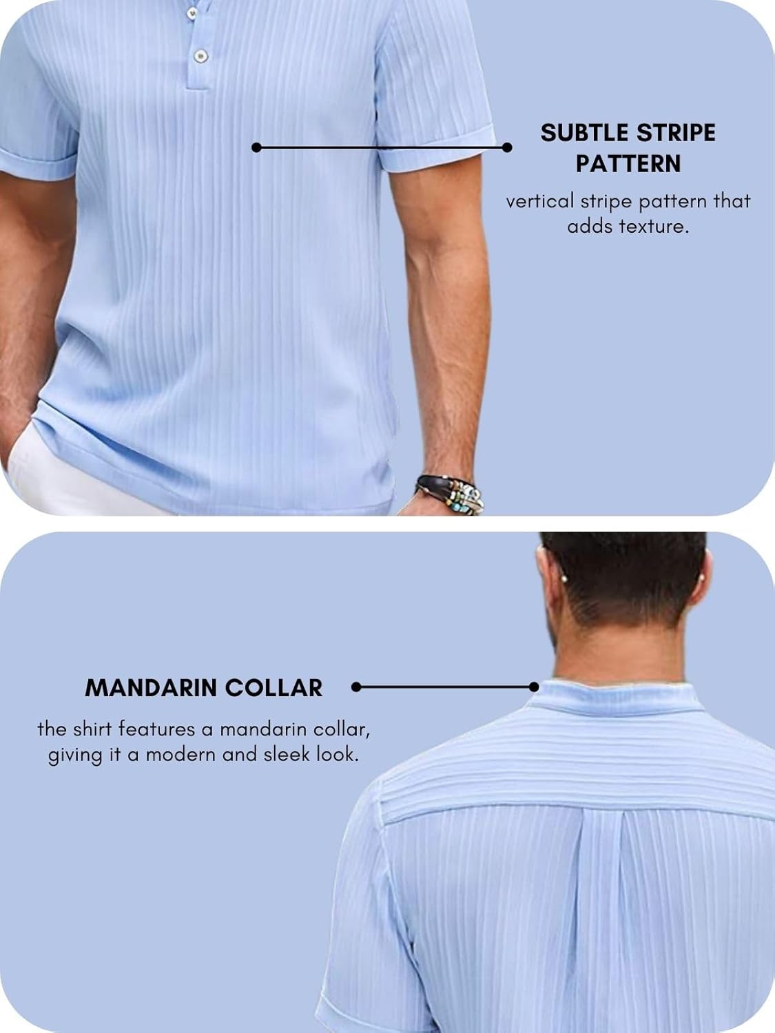 GRECIILOOKS Shirt for Men | Mens Casual Shirt