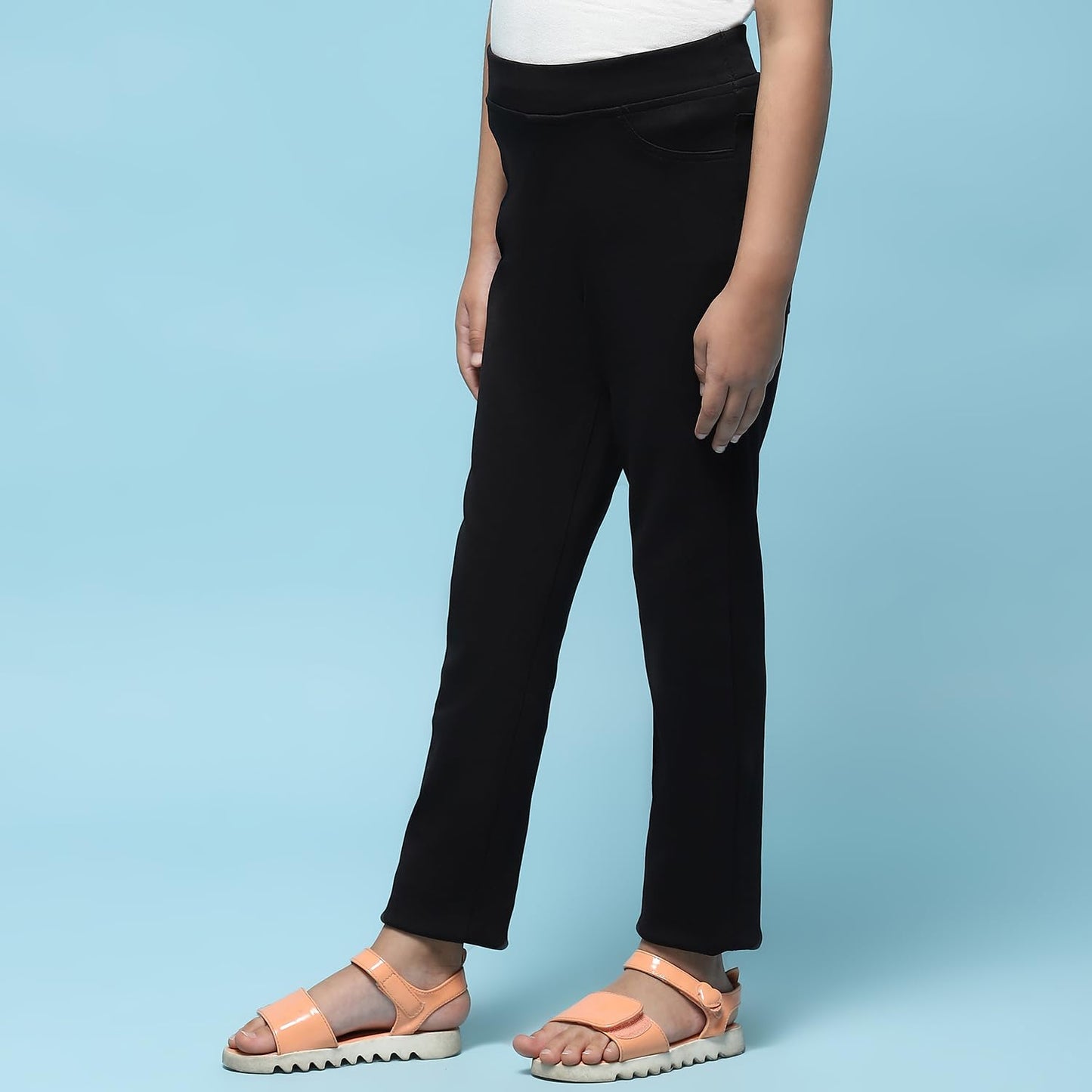 BIBA Girl's Regular Casual Pants