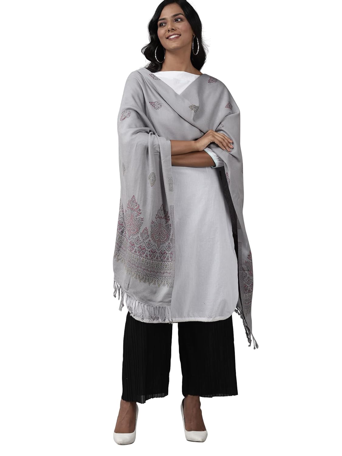 INDO ERA Women's Rayon Woven Design Dupatta