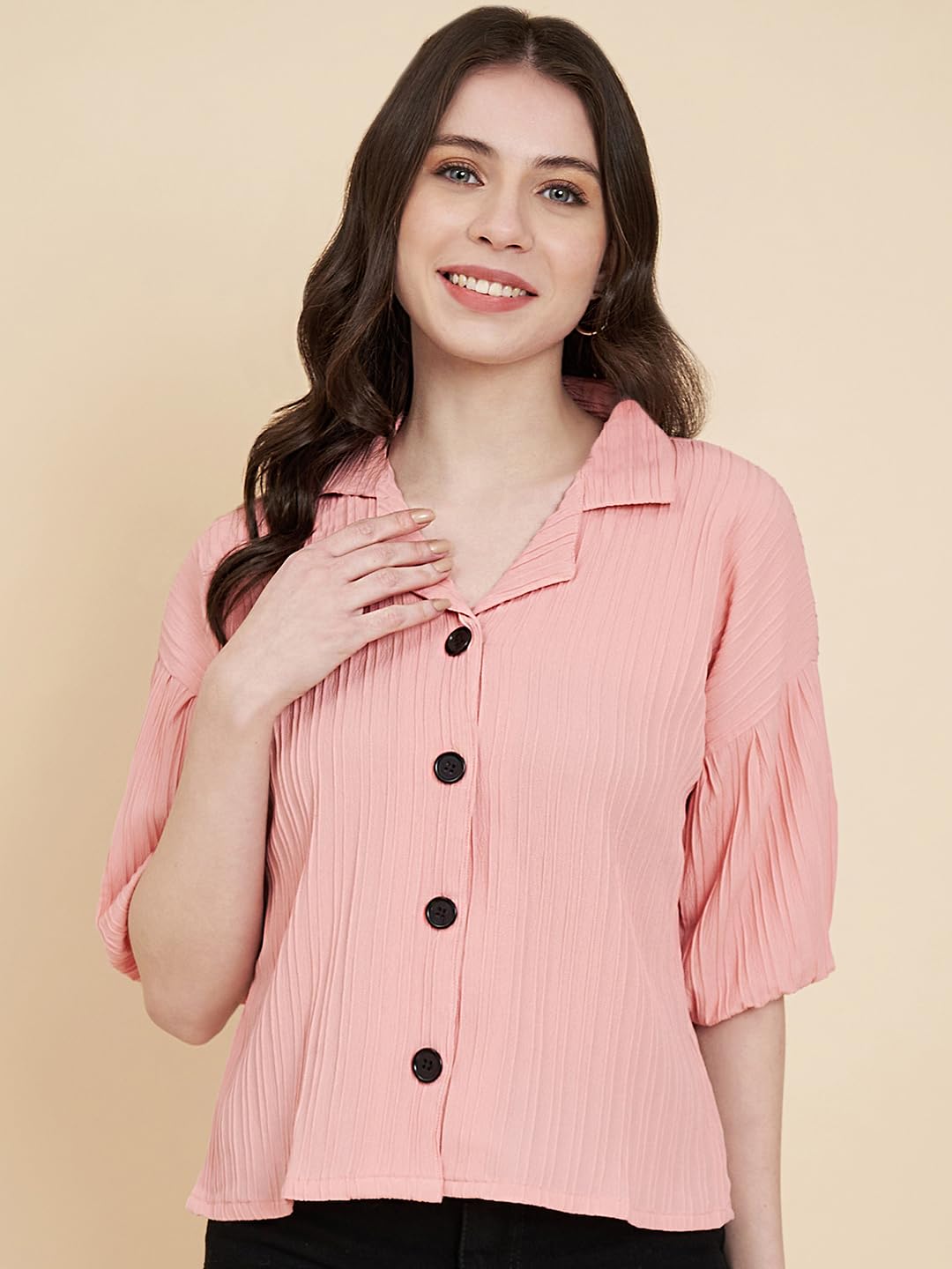 VAIRAGEE Women Cotton Blend Striped Pattern