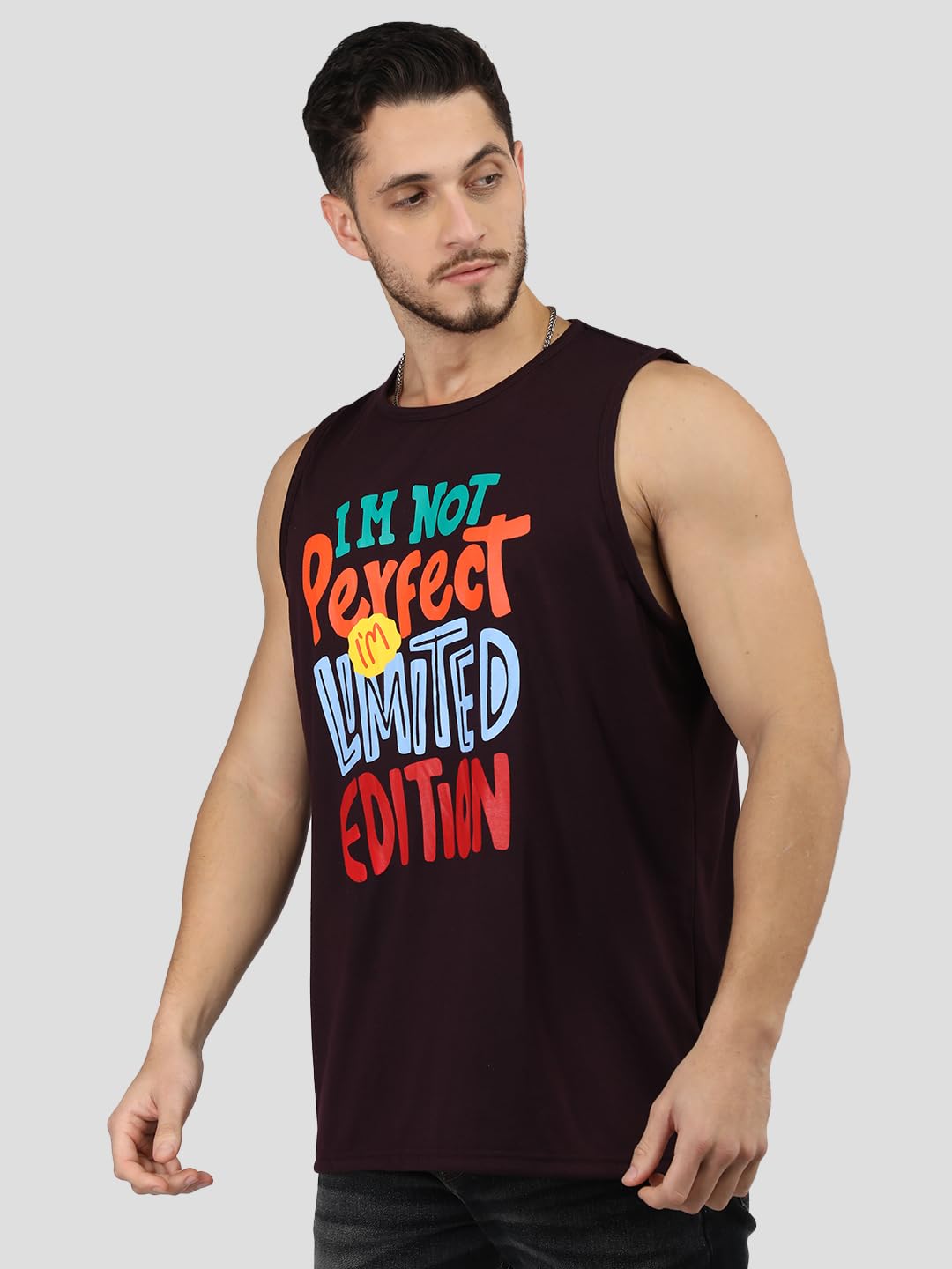 CHKOKKO Tank Tops Sleeveless T-Shirt for Men Cotton