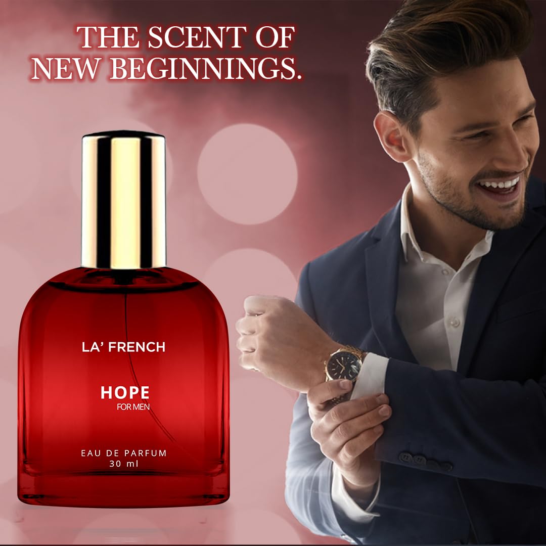 LA' French Hope Perfume 30Ml For Men | Eau De Parfum