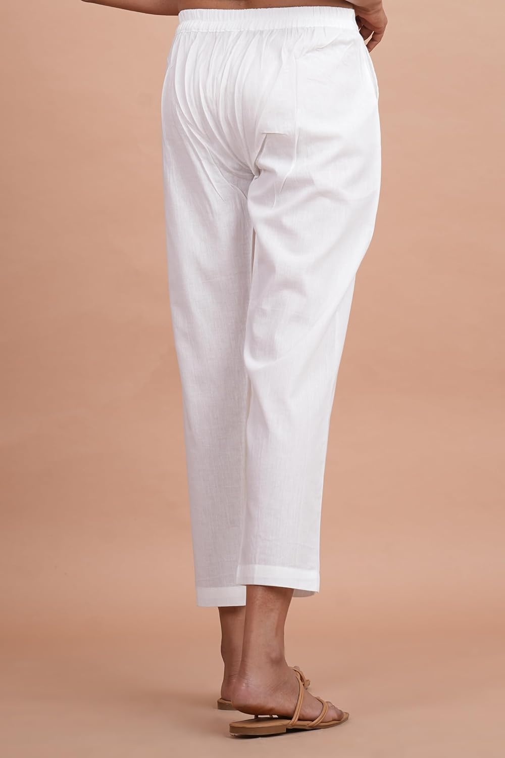 Jakpacks Cotton Ankle Fit Trouser Pants for Women