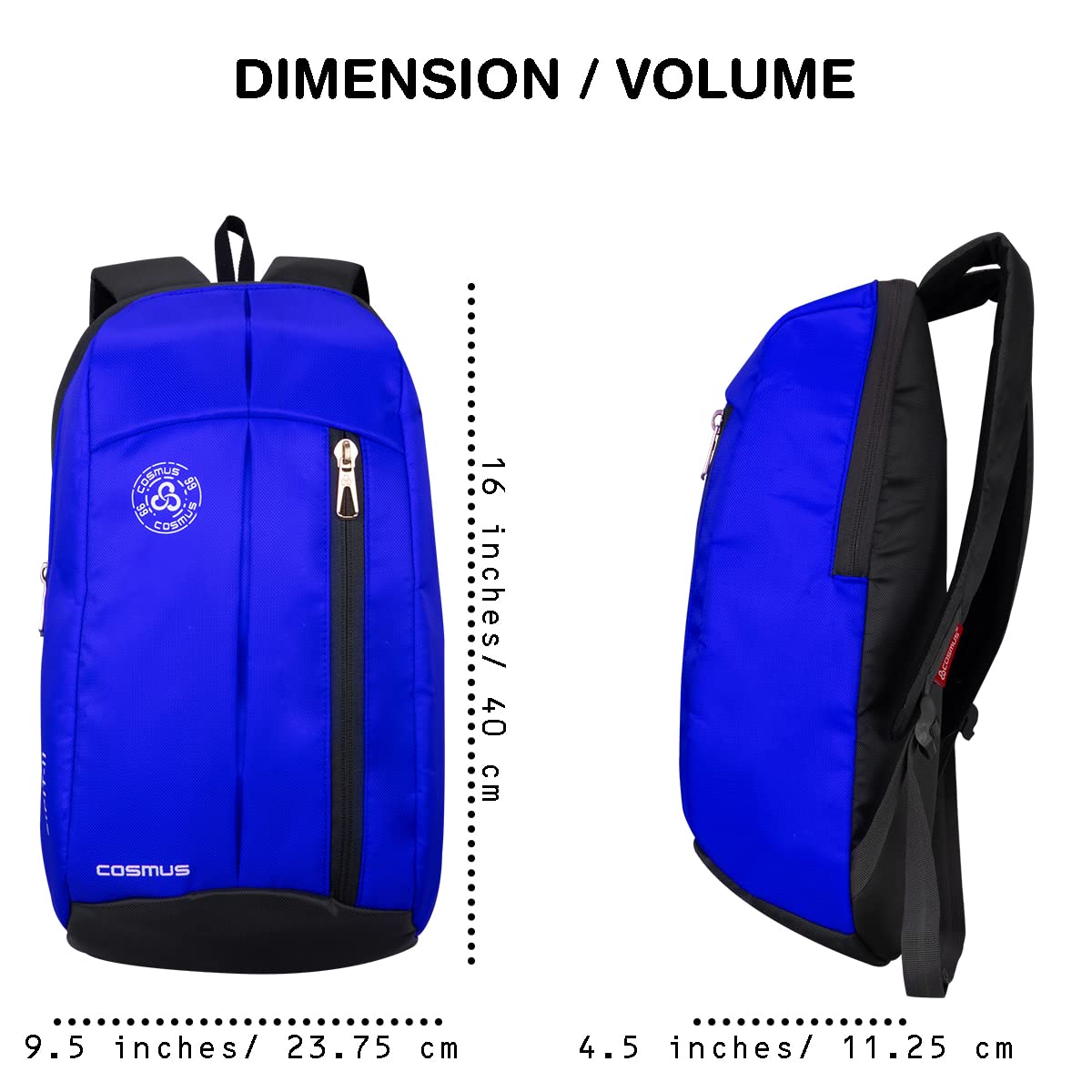 Cosmus Zipit Small Outdoor Mini Backpack 12 L - alphahostel.in