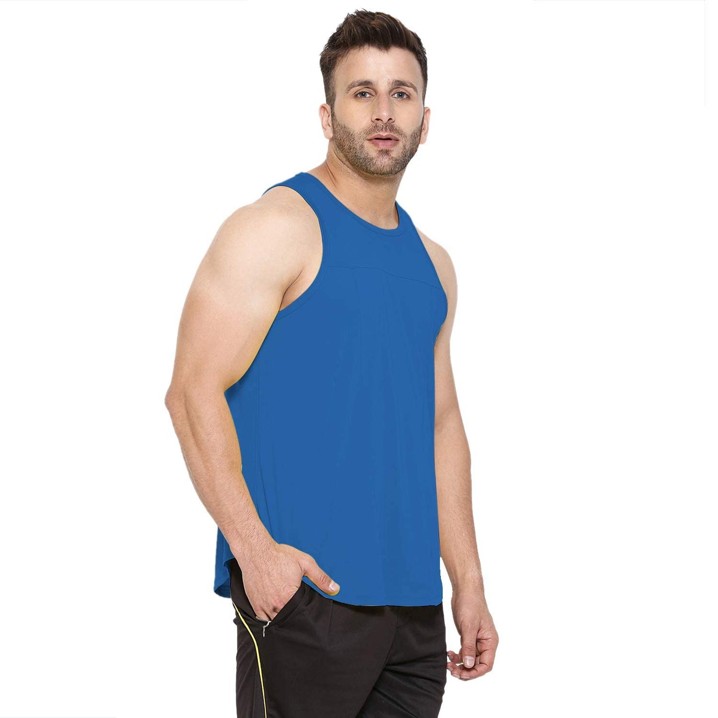 CHKOKKO Tank Tops Sleeveless T-Shirt for Men Dry Fit