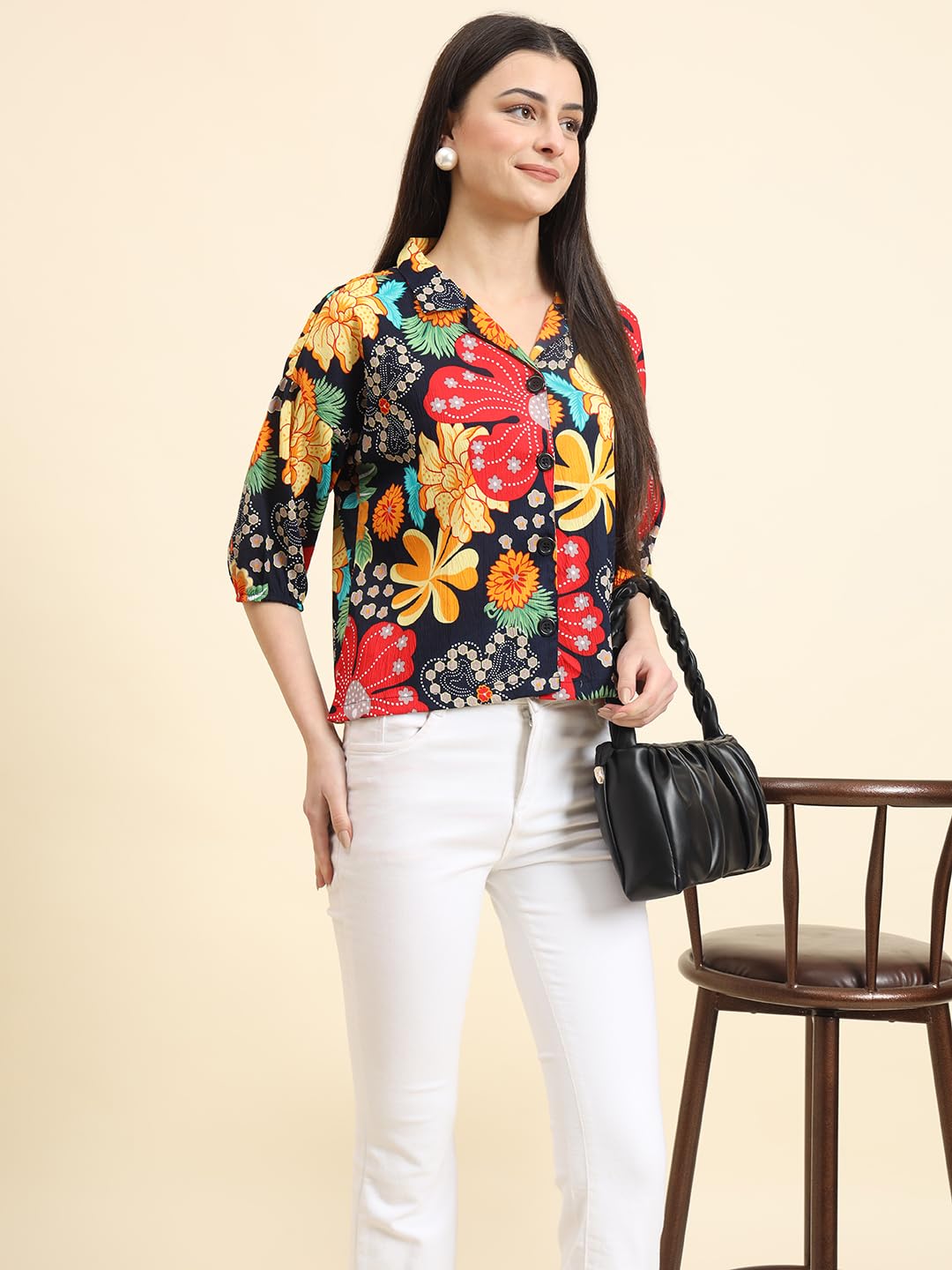 SOFISTY Women's Boxy Shirt | Cotton Bland