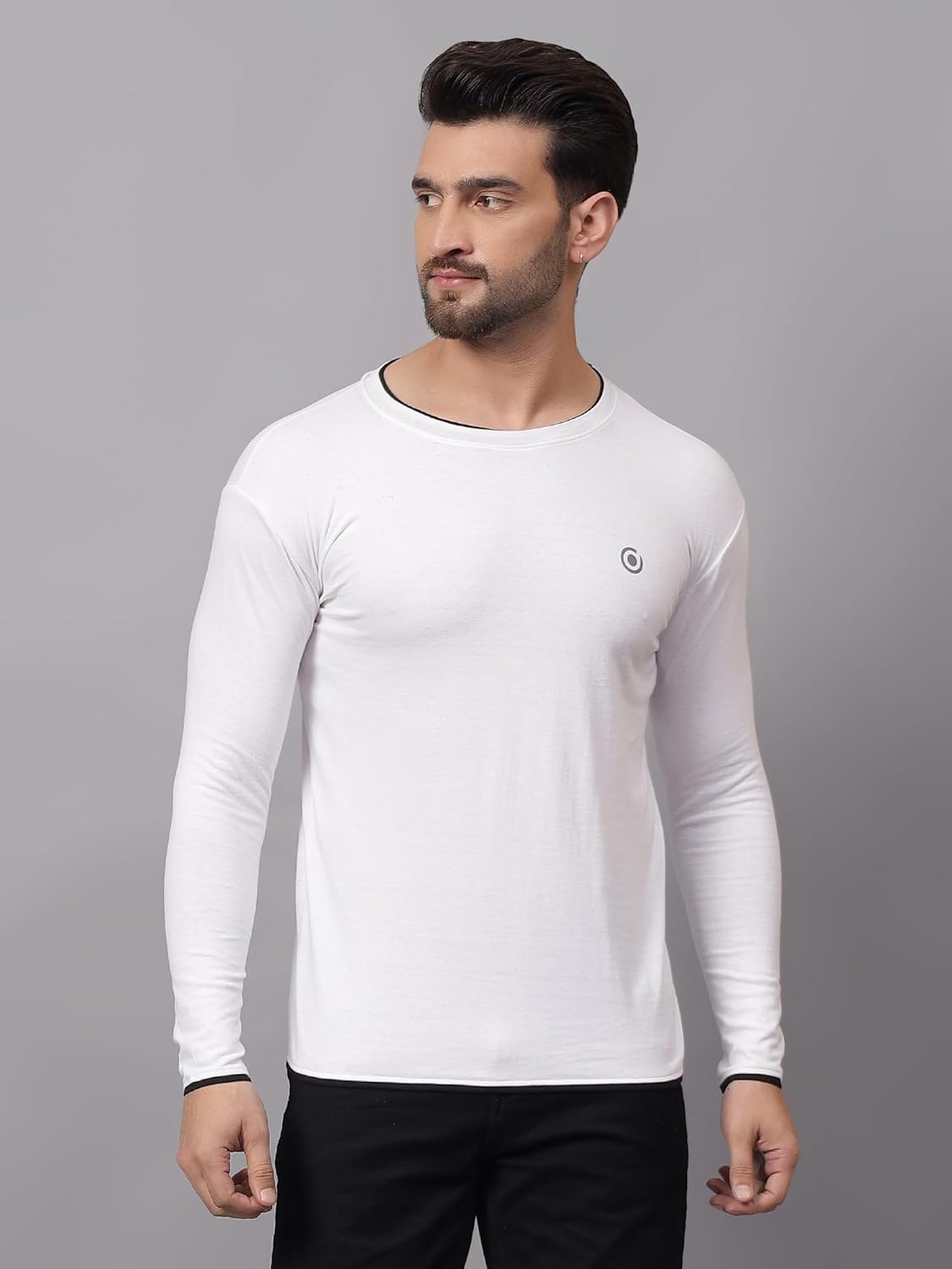 FASHA Men's Solid Regular Fit