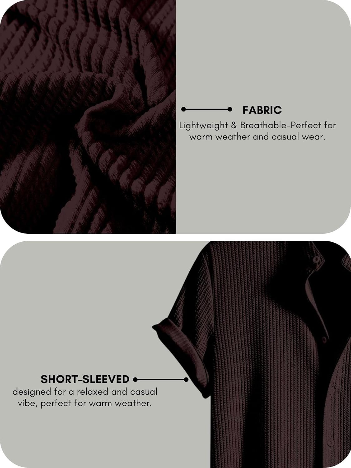 GRECIILOOKS Shirt for Men | Mens Casual Shirt's