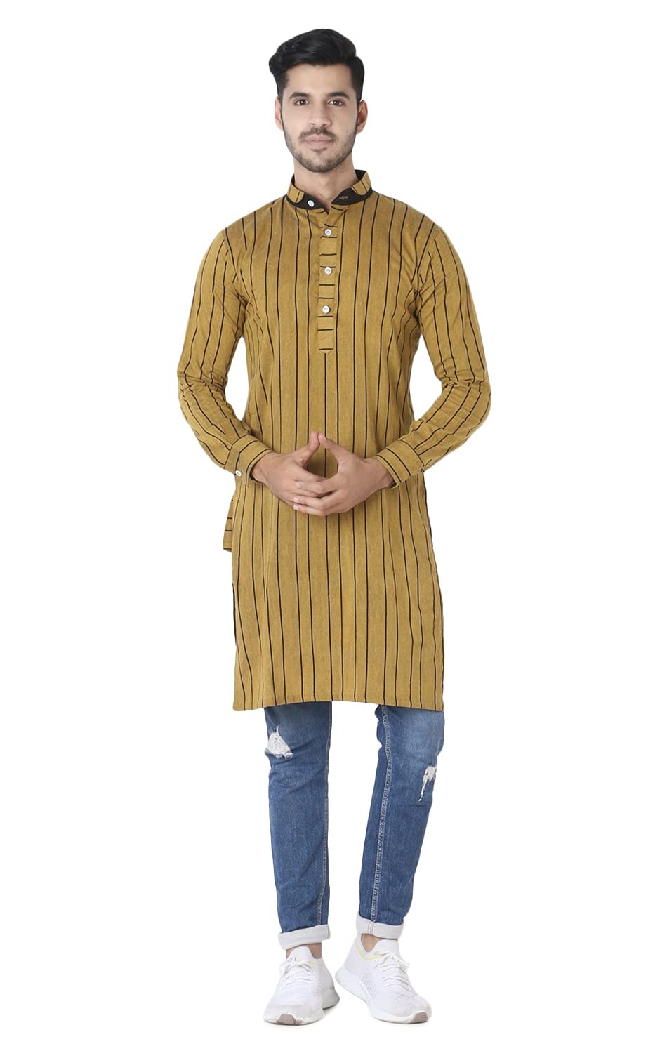 OM SAI LATEST CREATION Men's Cotton Regular Fashion