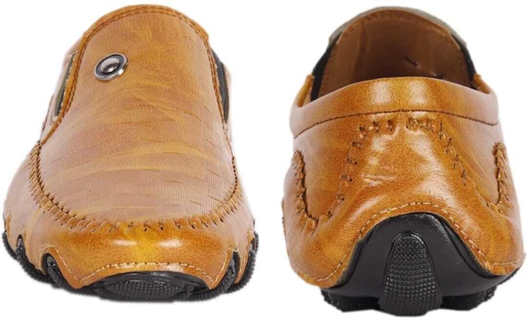 HATTOUN Synthetic Leather Comfortable Loafers for Men - alphahostel.in