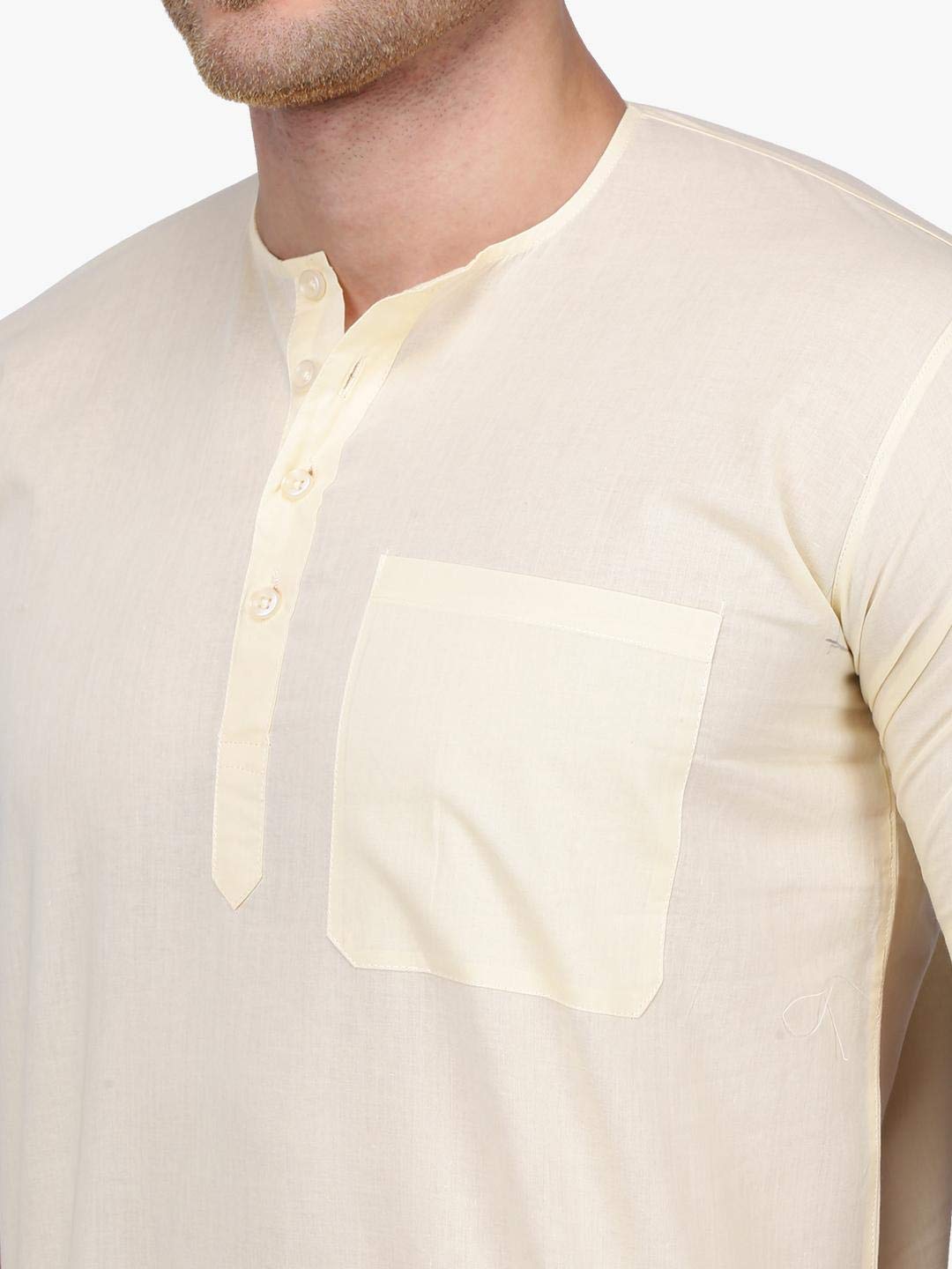 Rajubhai Hargovindas Men Cotton Straight Kurta