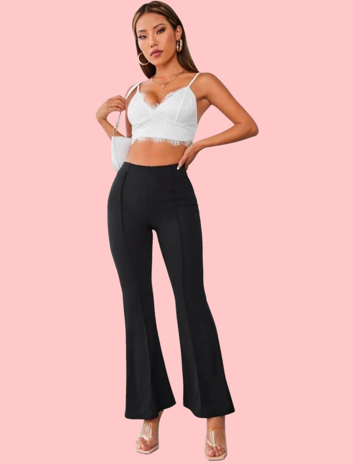 Dream Beauty Fashion Women's High Waist Bell Bottom