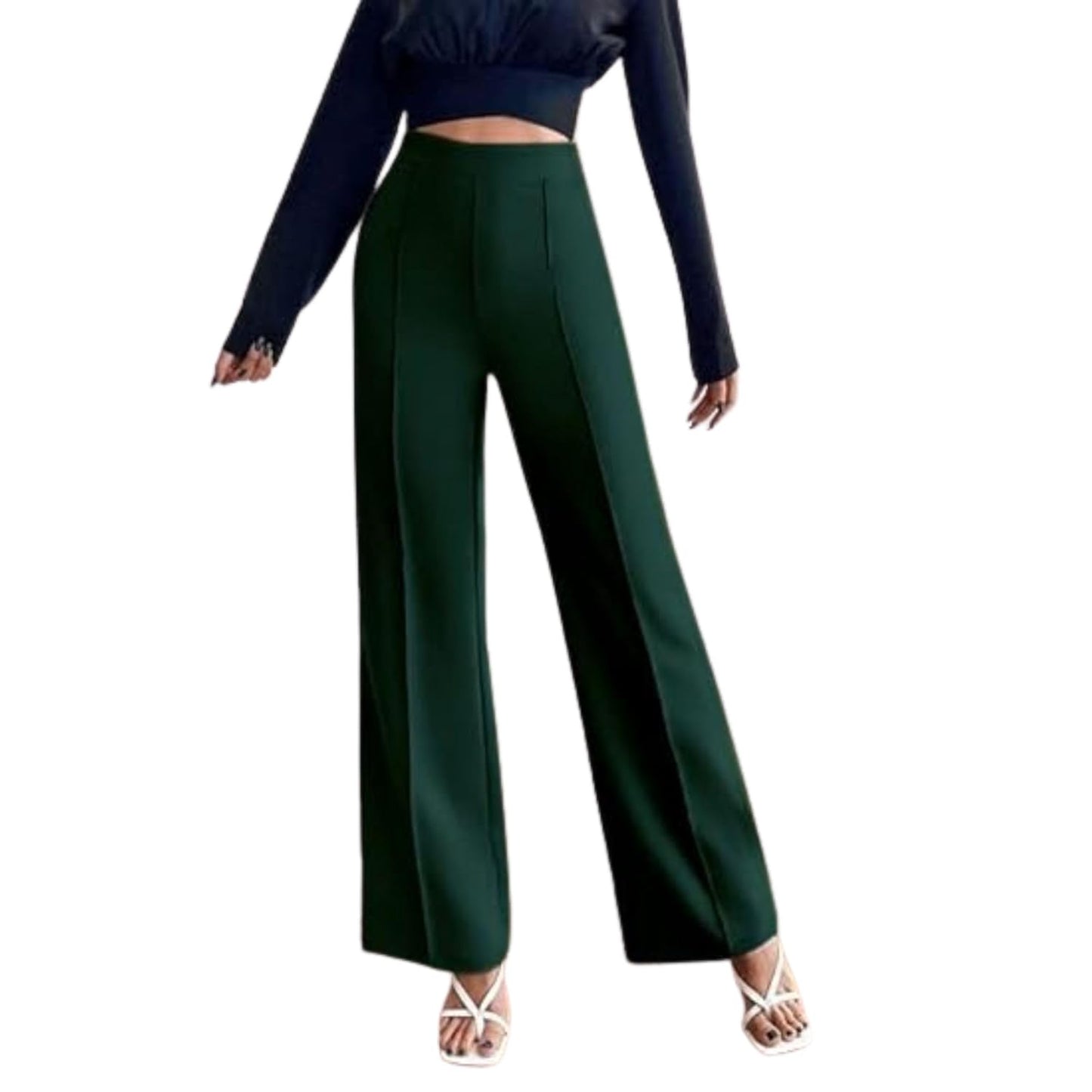D&V Creations Wide Leg Trousers for Women