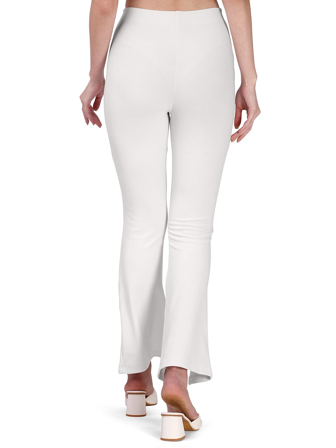 Mehrang Cotton Blend Parallel Trouser Pants Regular fit