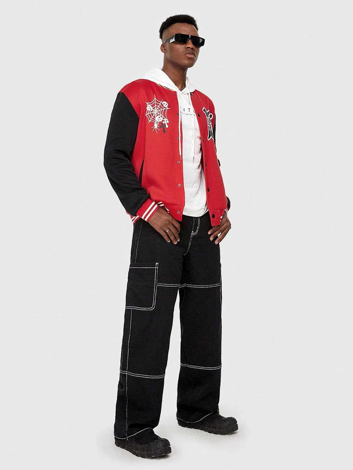 KOTTY Mens's Trendy Denim Cargo Jeans