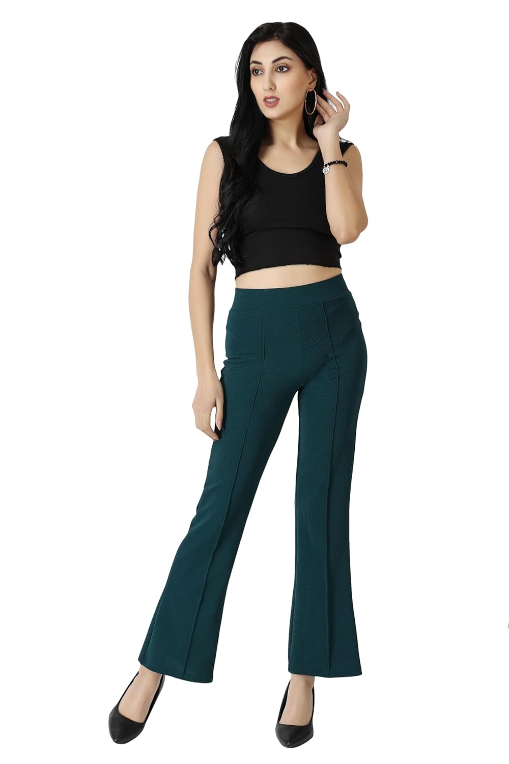 ZAPRA FASHION Women Polyester Lycra Bootcut