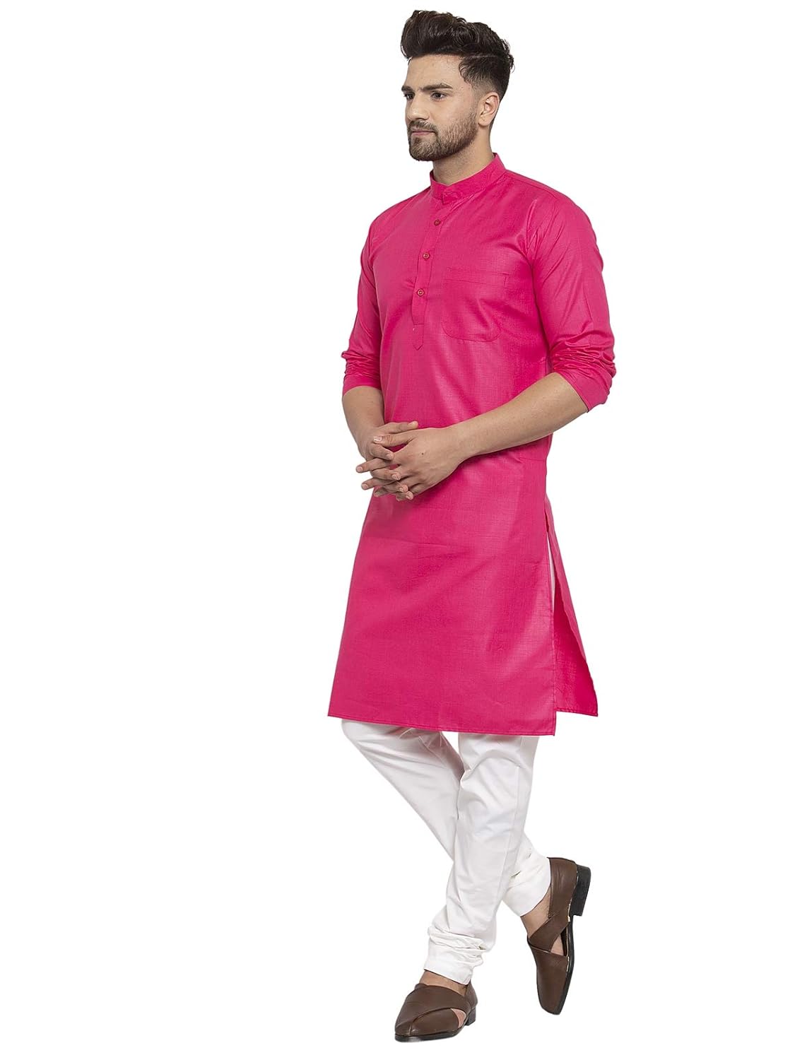 ABH LIFESTYLE Men's Cotton Kurta Pyjama Set