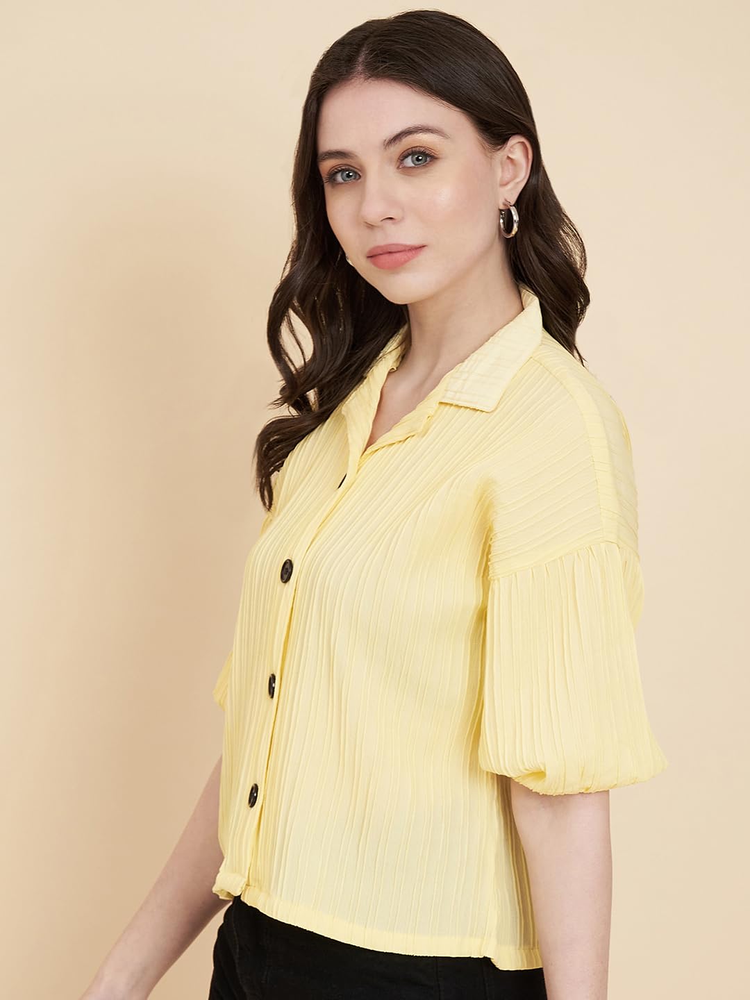 VAIRAGEE Women Cotton Blend Striped Pattern
