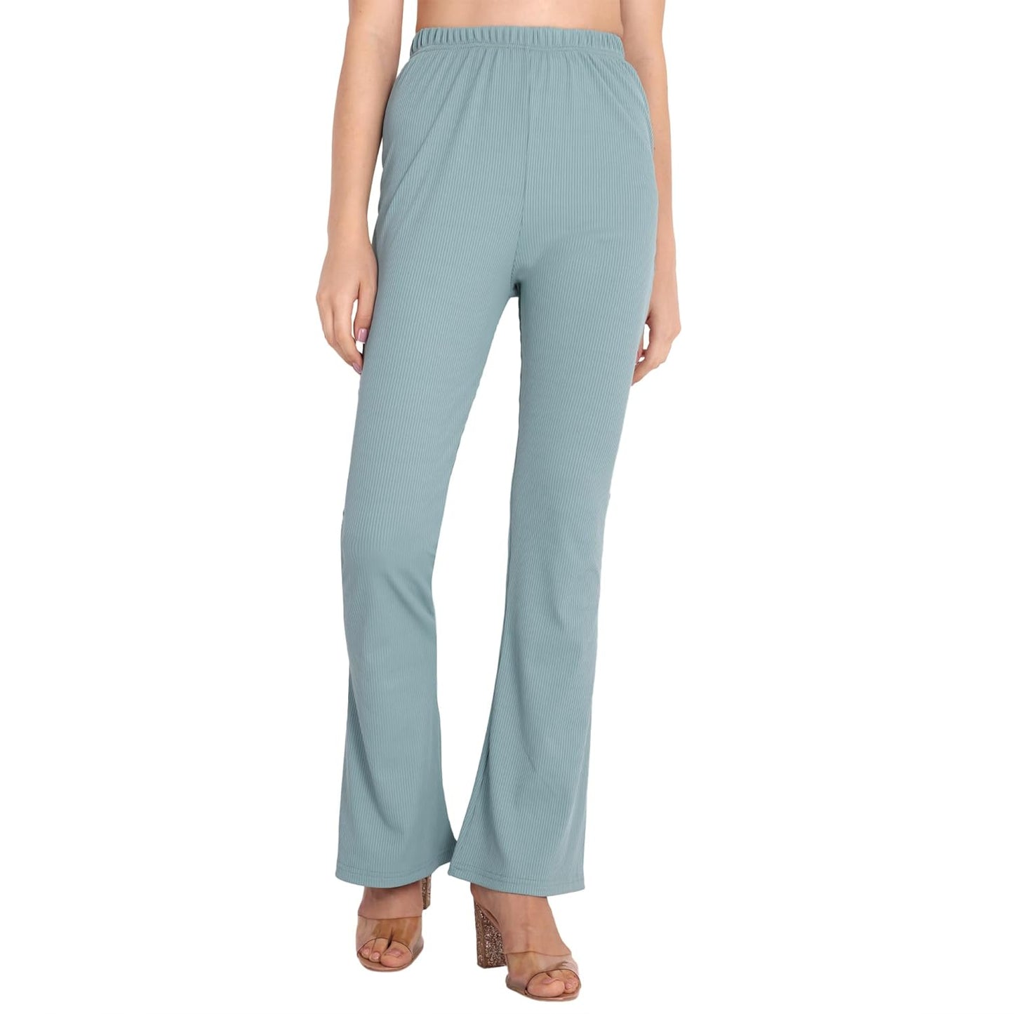 FNOCKS Pants Women's Premium Cotton Bell Bottom