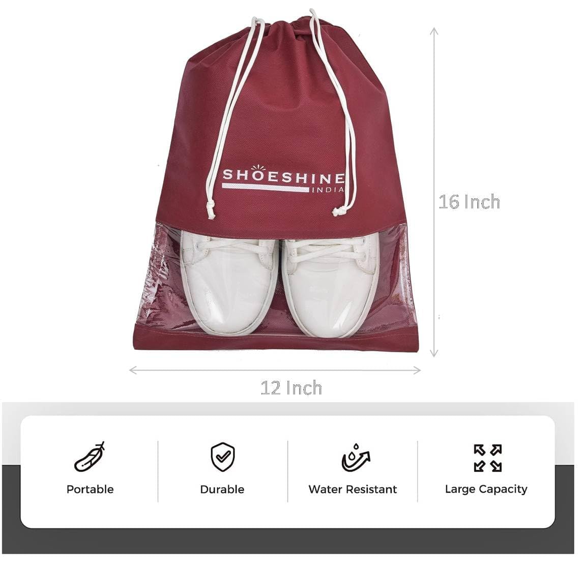 SHOESHINE Storage Bag for Men and Women