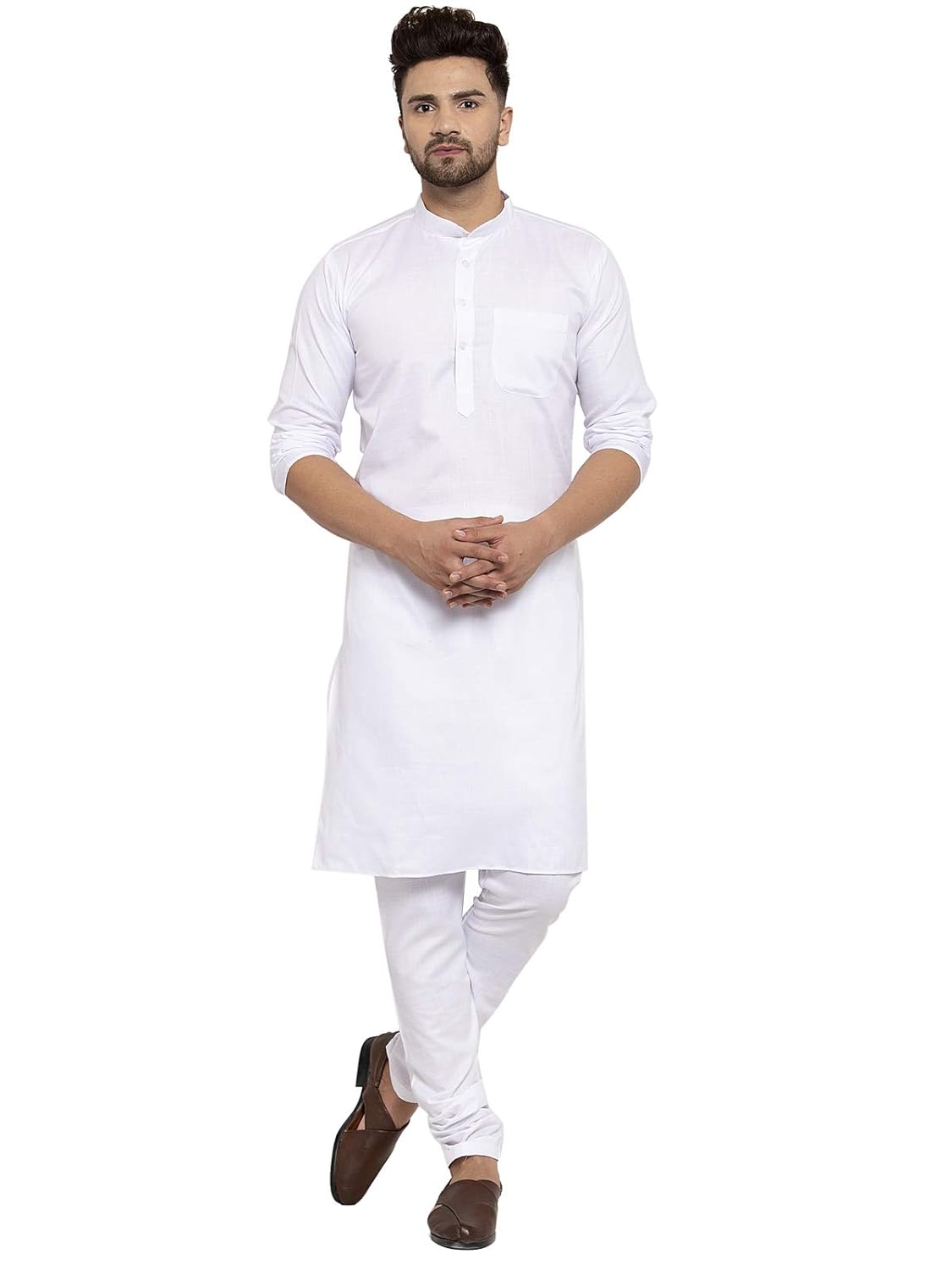 ABH LIFESTYLE Men's Cotton Kurta Pyjama Set