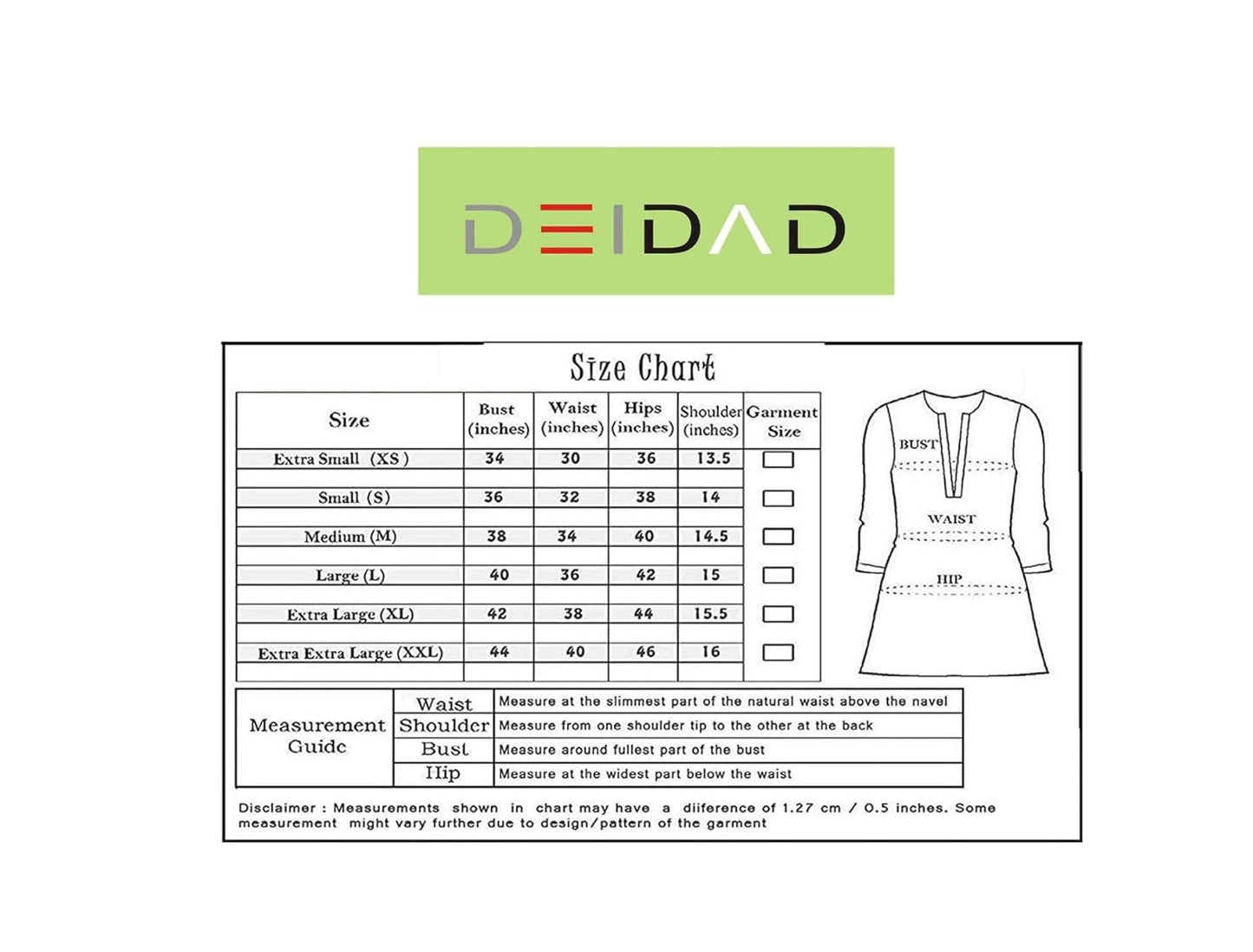 DEIDAD Women's Regular Fit Top