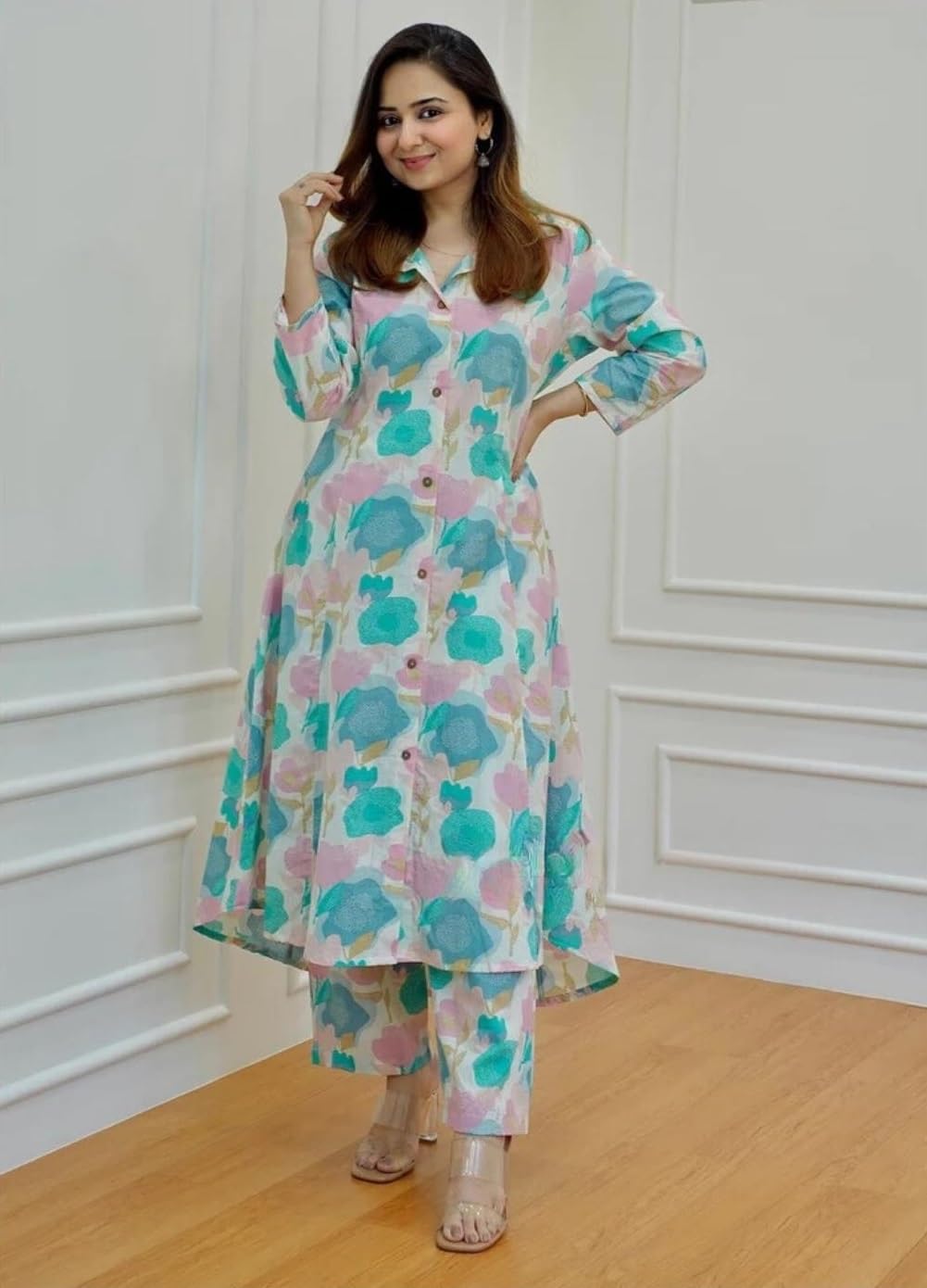 LERIYA FASHION Anarkali Kurta-Set for Women