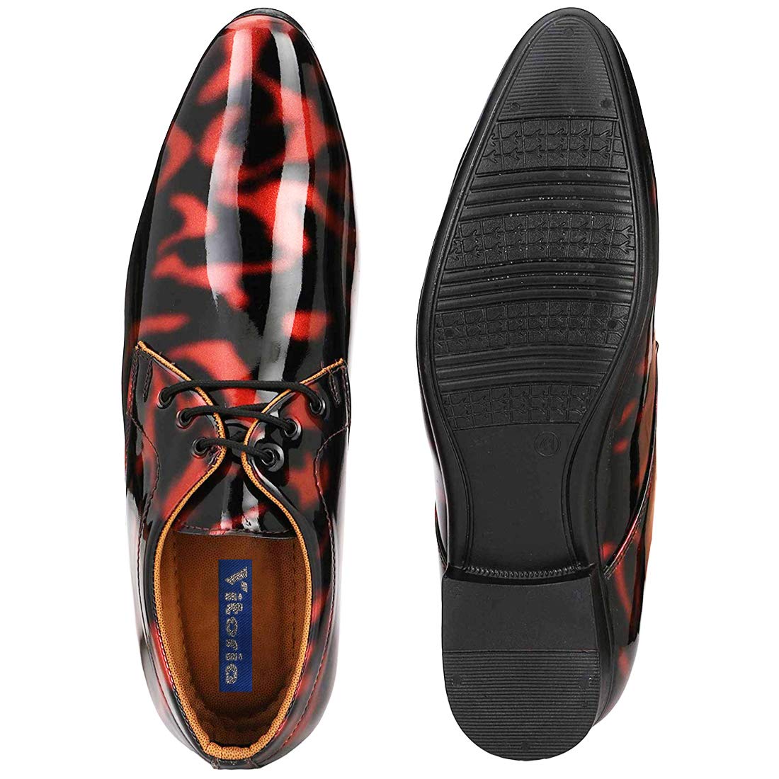 Vitoria Men's Synthetic Leather Lace-Up Formal Shoes - alphahostel.in