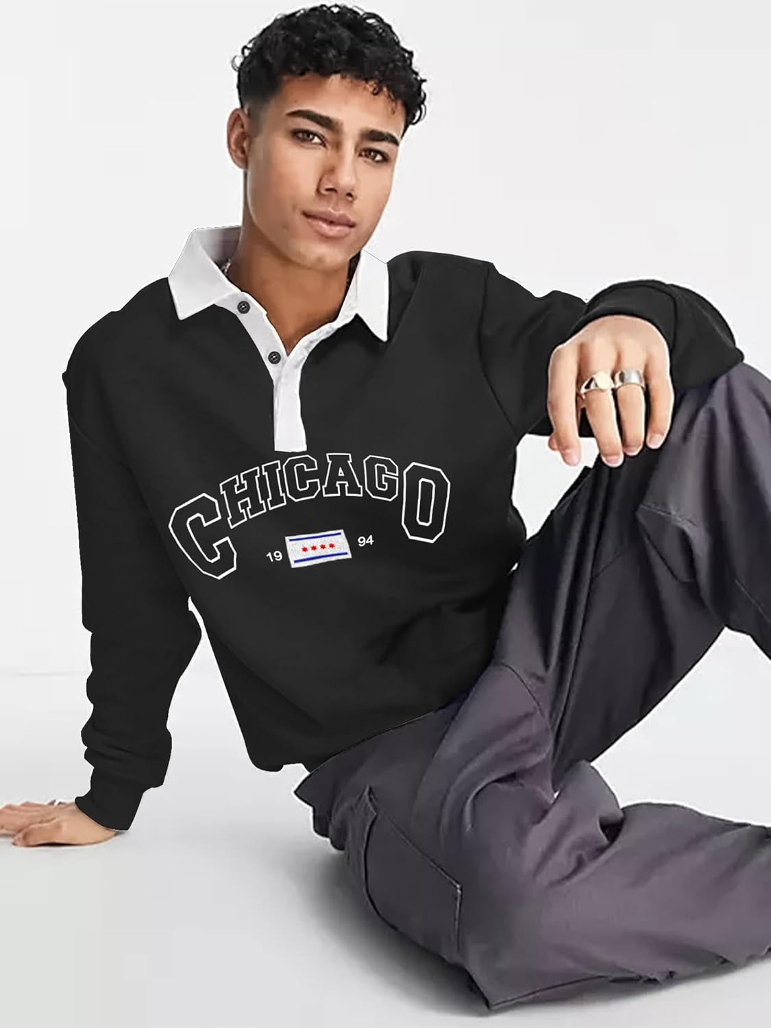 Jump cuts|| Polo Tshirts for Men||Polo Neck|| Full Sleeve