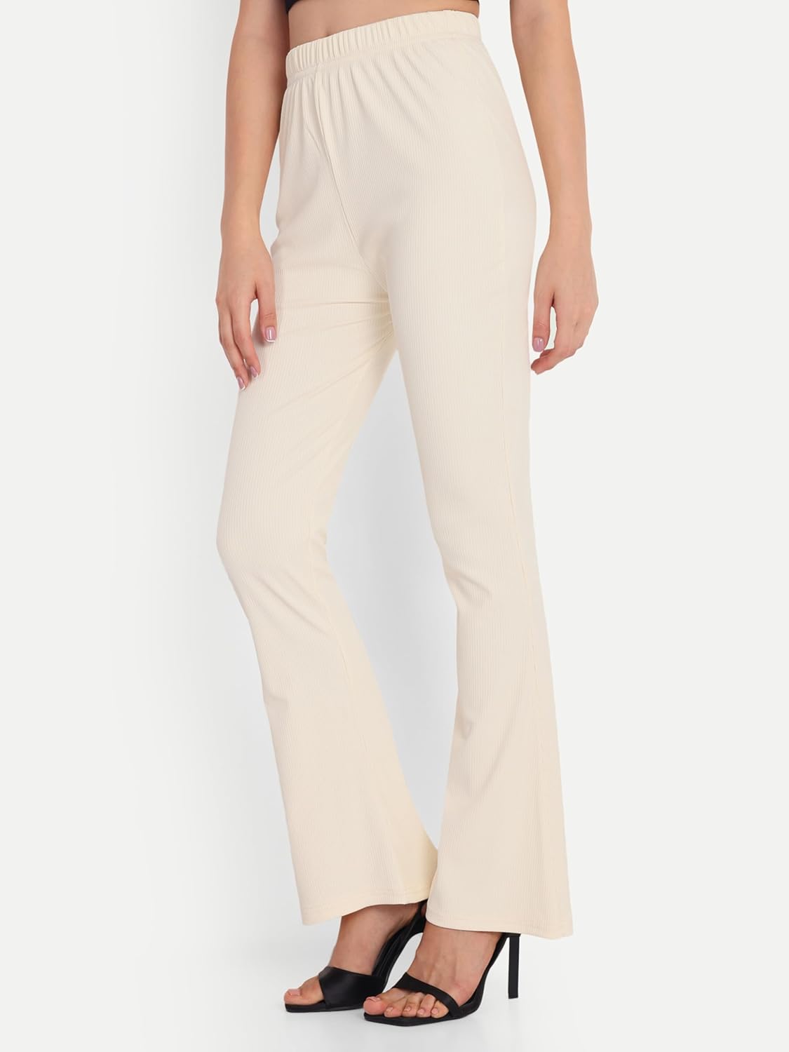 FNOCKS Pants Women's Premium Cotton Bell Bottom