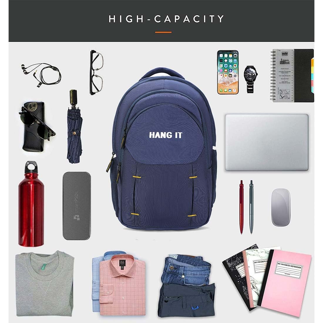 HANG IT School Backpack for Teens, Casual Backpack - alphahostel.in